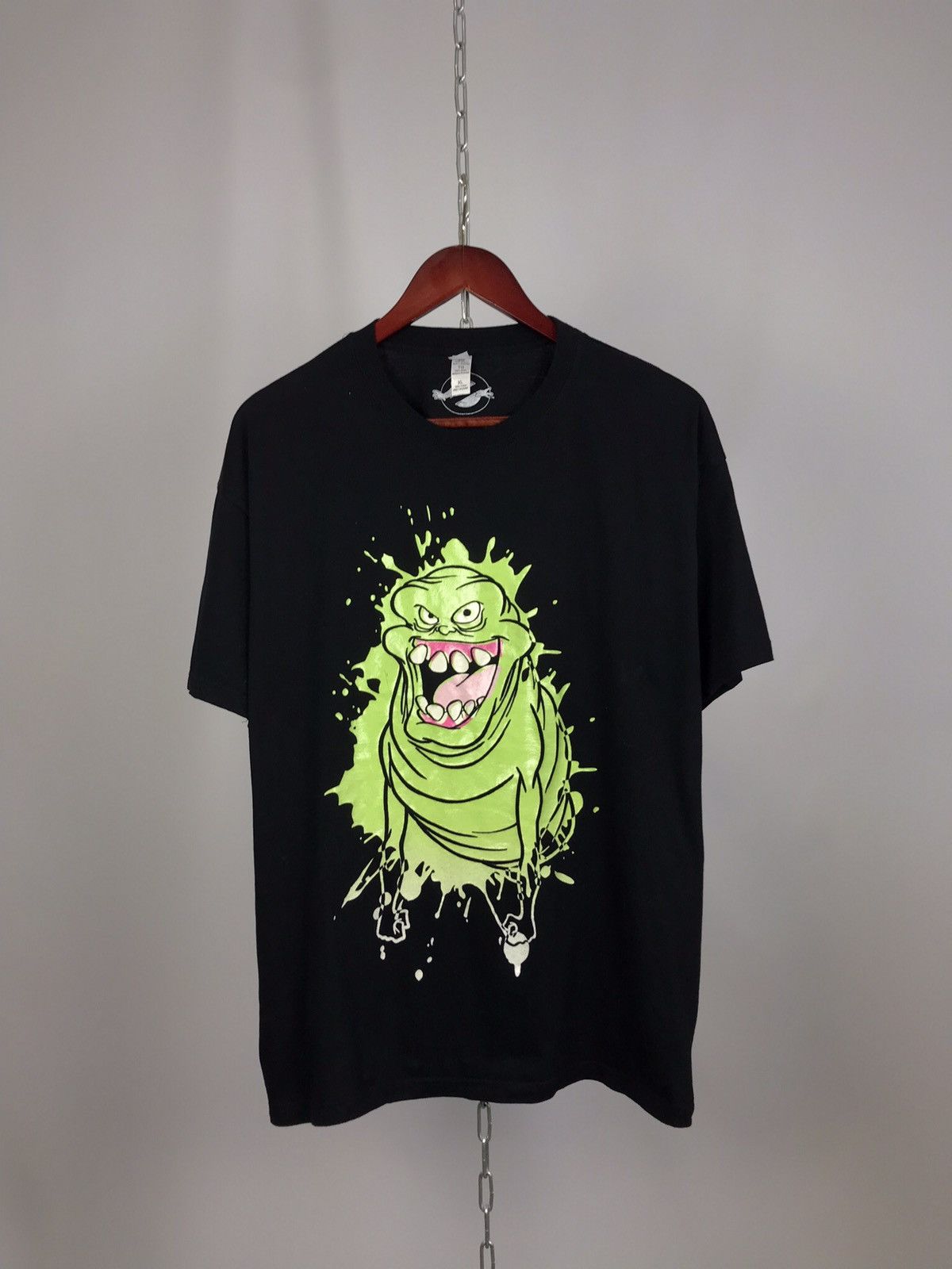 Vintage Ghostbusters vintage cult movie comics tee Size US XL / EU 56 / 4 - 1 Thumbnail