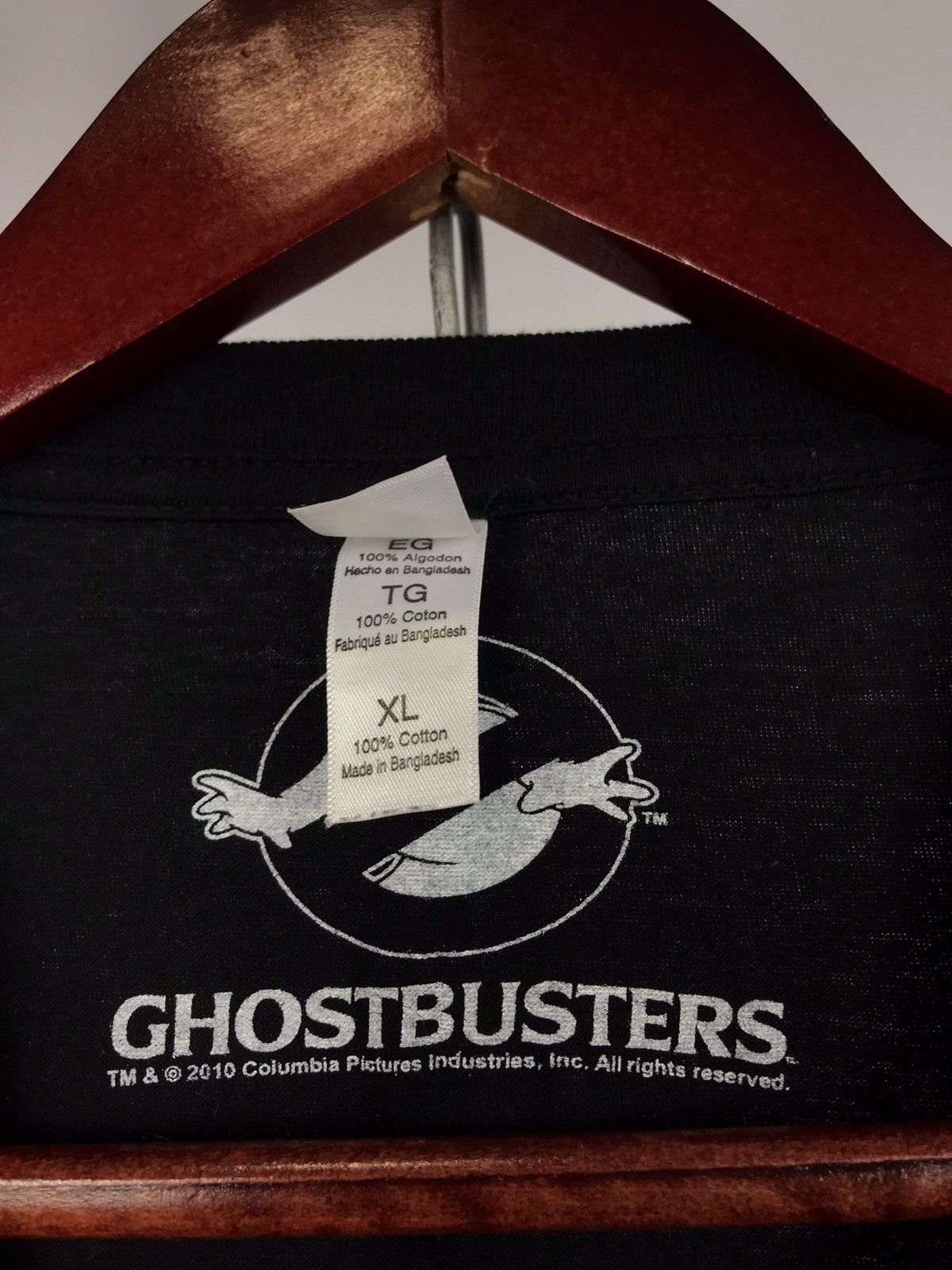 Vintage Ghostbusters vintage cult movie comics tee Size US XL / EU 56 / 4 - 3 Thumbnail