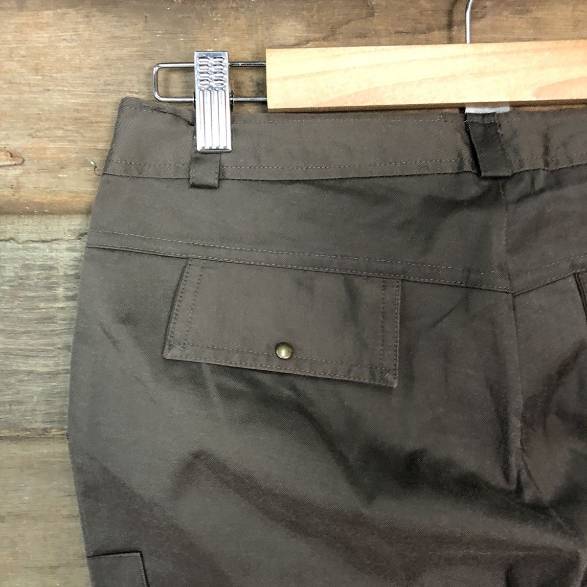 Japanese Brand Daiho Brown multipocket tactical Cargo Pants #3403 Size 29" - 14 Thumbnail