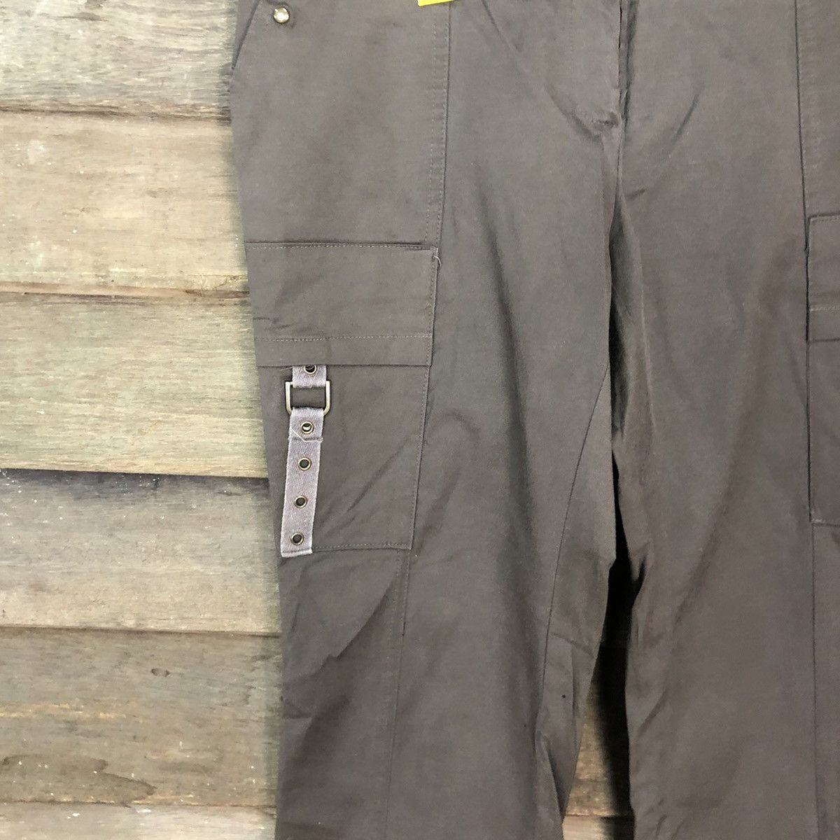 Japanese Brand Daiho Brown multipocket tactical Cargo Pants #3403 Size 29" - 6 Thumbnail