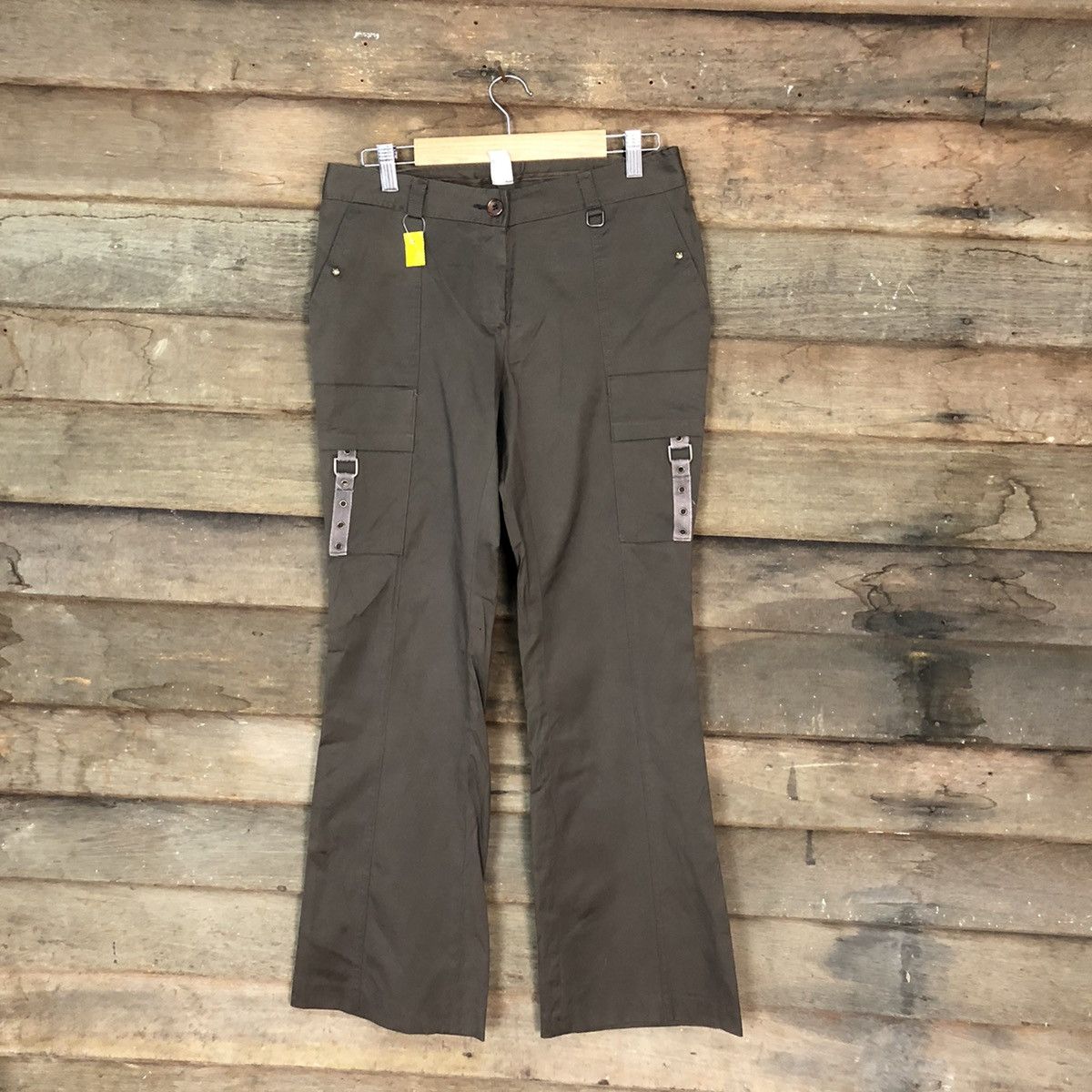 Japanese Brand Daiho Brown multipocket tactical Cargo Pants #3403 Size 29" - 1 Thumbnail