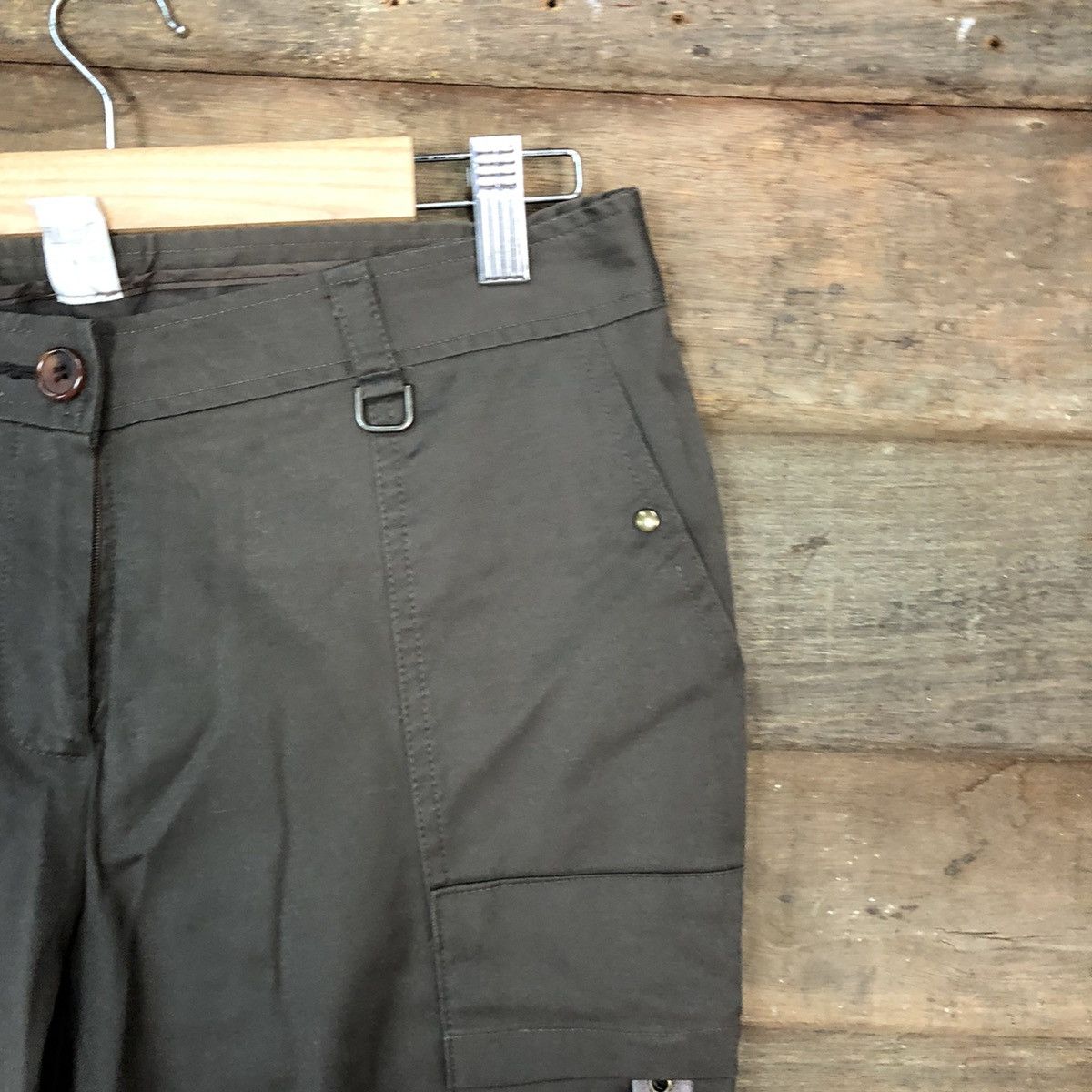 Japanese Brand Daiho Brown multipocket tactical Cargo Pants #3403 Size 29" - 5 Thumbnail