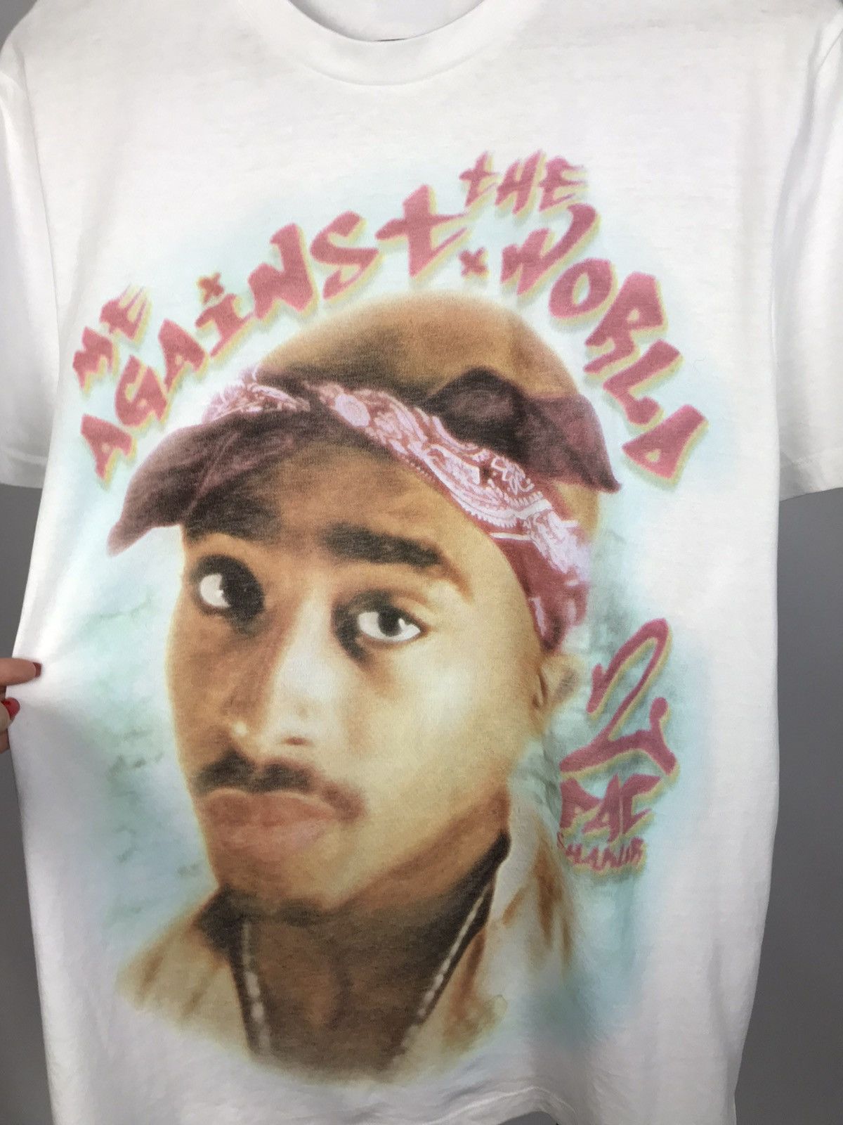 Band Tees × Rap Tees Tupac 2Pac cult rap band tee Size US M / EU 48-50 / 2 - 3 Thumbnail
