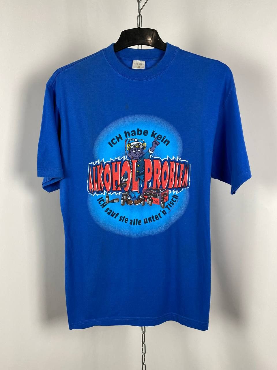 Band Tees × Other Alkohol problem humor band tee blue big logo Tshirts size L Size US L / EU 52-54 / 3 - 1 Thumbnail