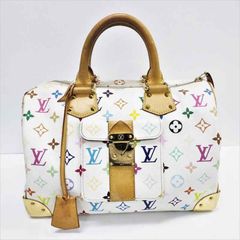 LOUIS VUITTON Monogram Multicolor Zippy Coin Purse White M66548 LV