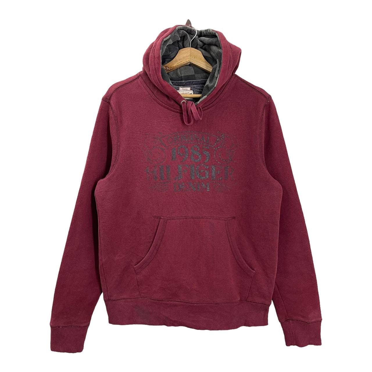 Tommy Hilfiger Vintage 90s Tommy Hilfiger Haritage Zipper Hoodie Size L Size US M / EU 48-50 / 2 - 1 Thumbnail
