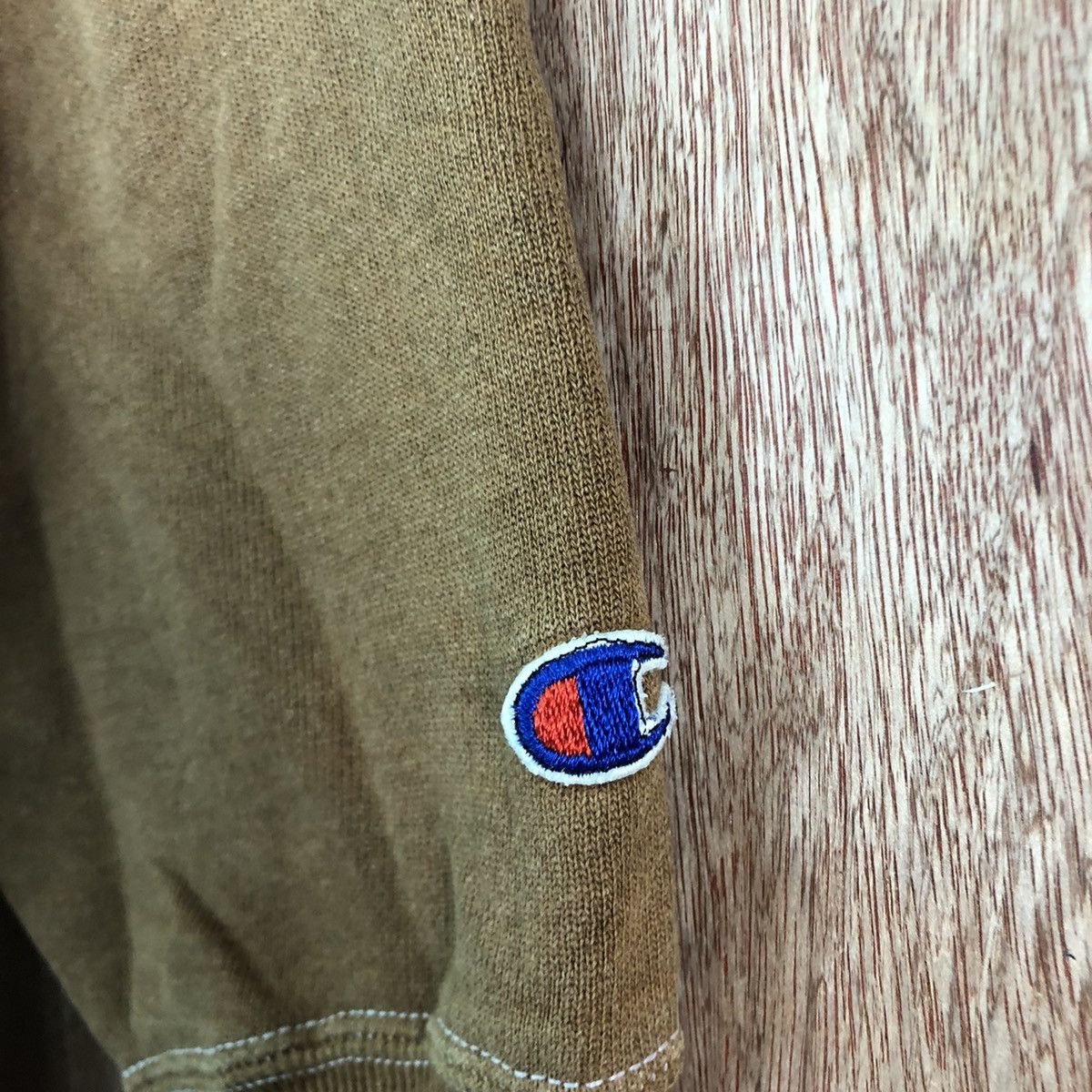 Champion × Vintage Champion Brown vintage Faded Sweatshirt #6011 Size US L / EU 52-54 / 3 - 11 Thumbnail