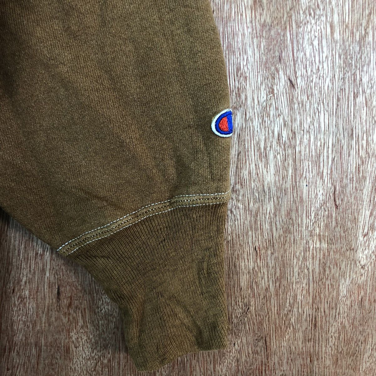 Champion × Vintage Champion Brown vintage Faded Sweatshirt #6011 Size US L / EU 52-54 / 3 - 4 Thumbnail