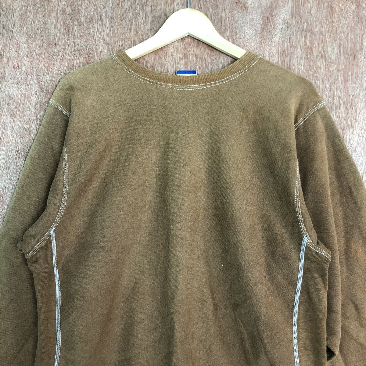 Champion × Vintage Champion Brown vintage Faded Sweatshirt #6011 Size US L / EU 52-54 / 3 - 2 Thumbnail
