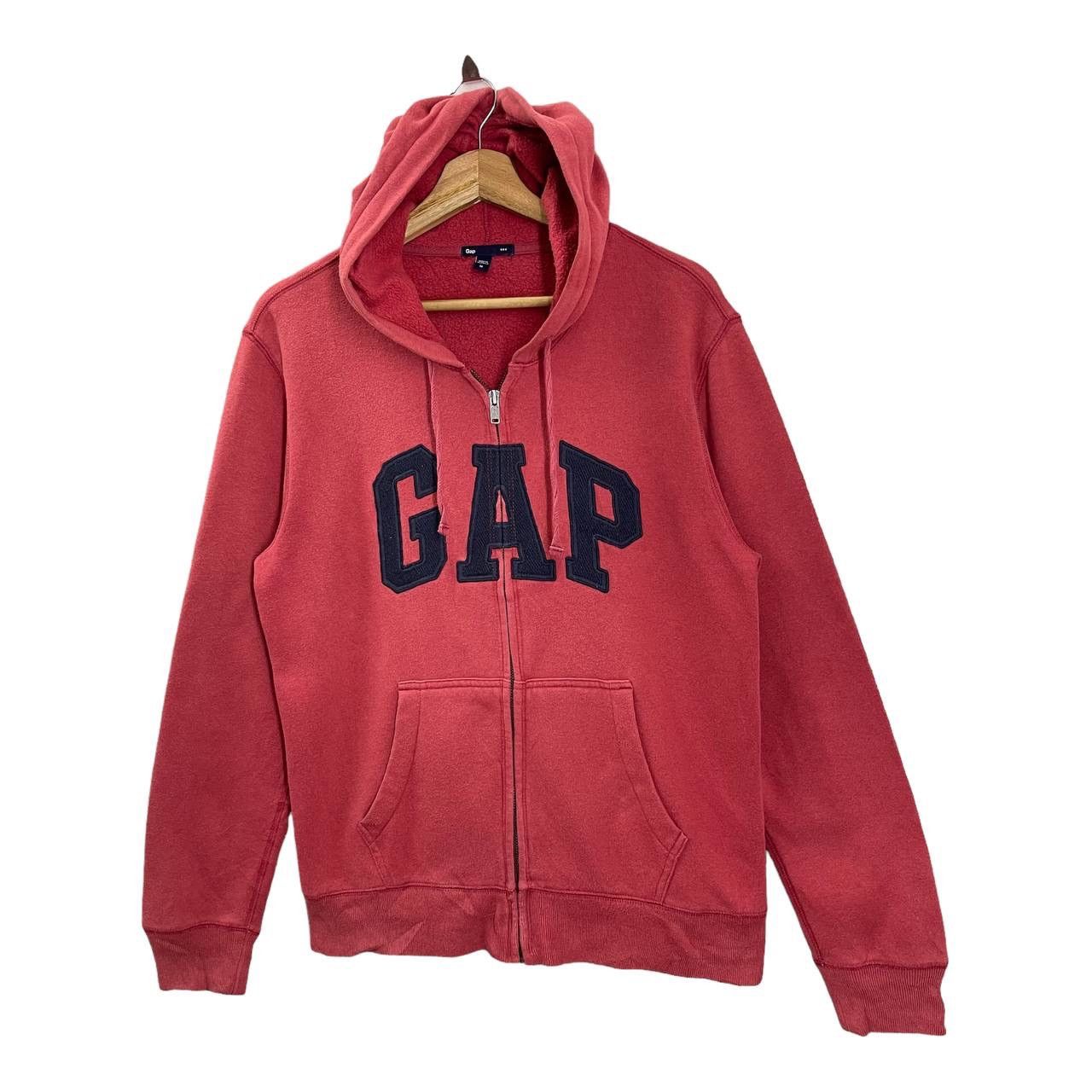 Gap GAP Embroidery Zipper Hoodie Size M Size US M / EU 48-50 / 2 - 3 Thumbnail