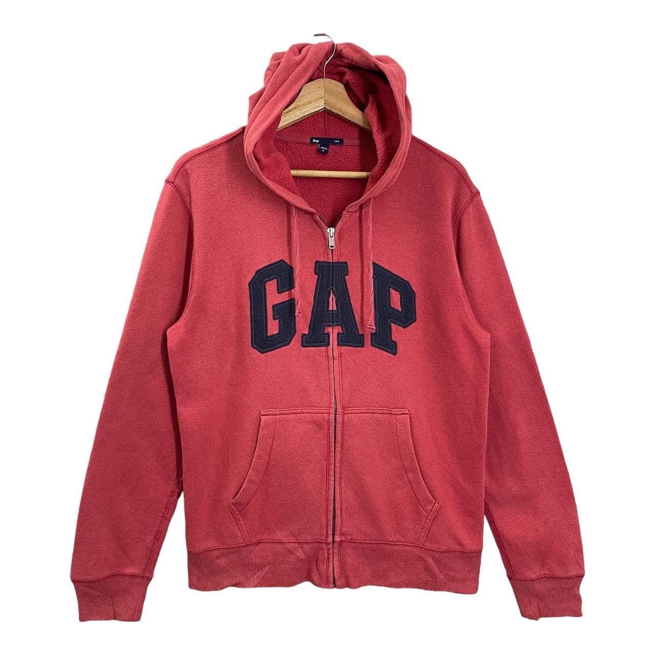 Gap GAP Embroidery Zipper Hoodie Size M Size US M / EU 48-50 / 2 - 1 Thumbnail