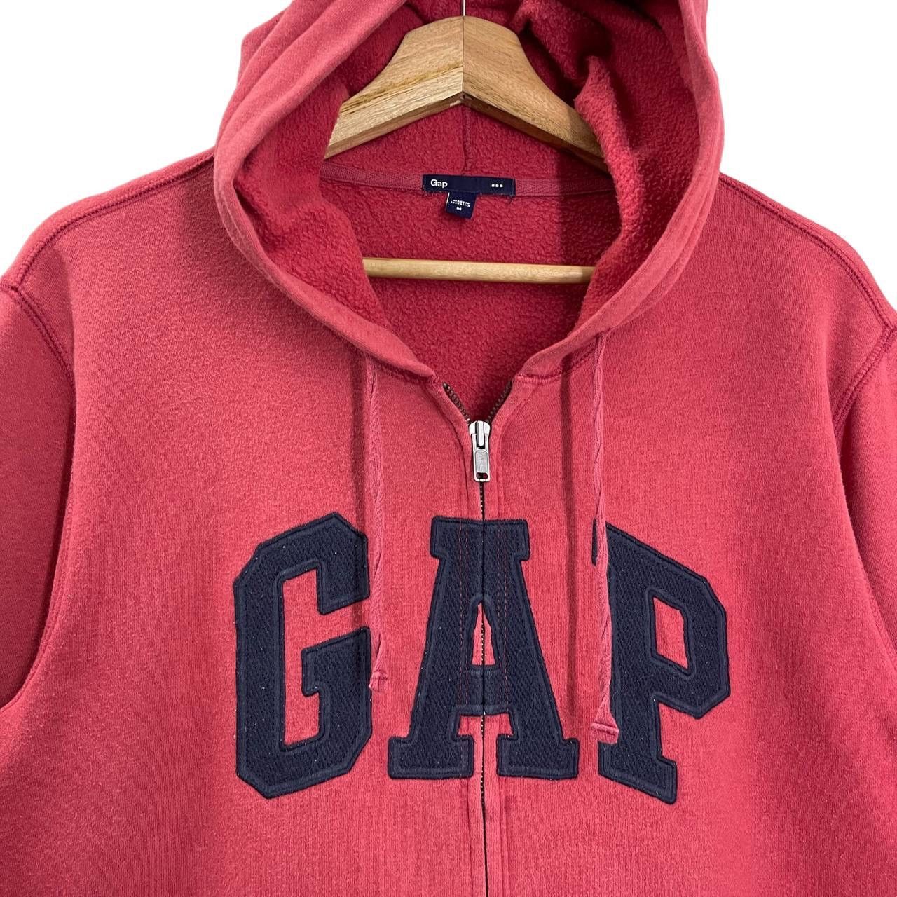 Gap GAP Embroidery Zipper Hoodie Size M Size US M / EU 48-50 / 2 - 4 Thumbnail