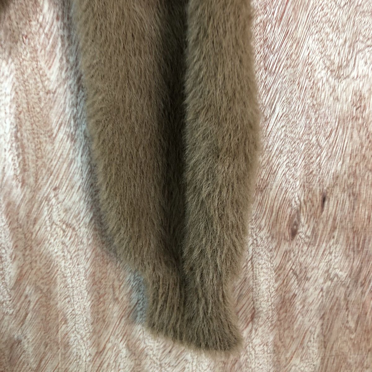 Homespun Knitwear DL Gorge Brown Faded Mohair Shag Shaggy Knitwear #c313 Size M / US 6-8 / IT 42-44 - 4 Thumbnail