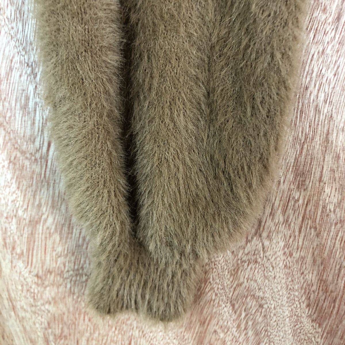 Homespun Knitwear DL Gorge Brown Faded Mohair Shag Shaggy Knitwear #c313 Size M / US 6-8 / IT 42-44 - 6 Thumbnail