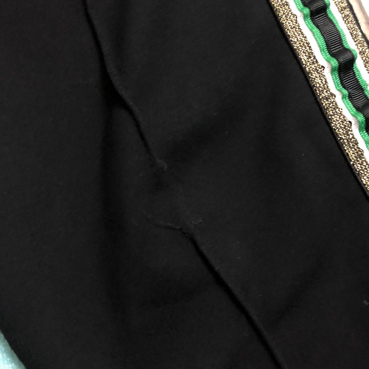 Rhude Rare Rhude Jogger Pant Green Stripe Size US 29 - 7 Thumbnail