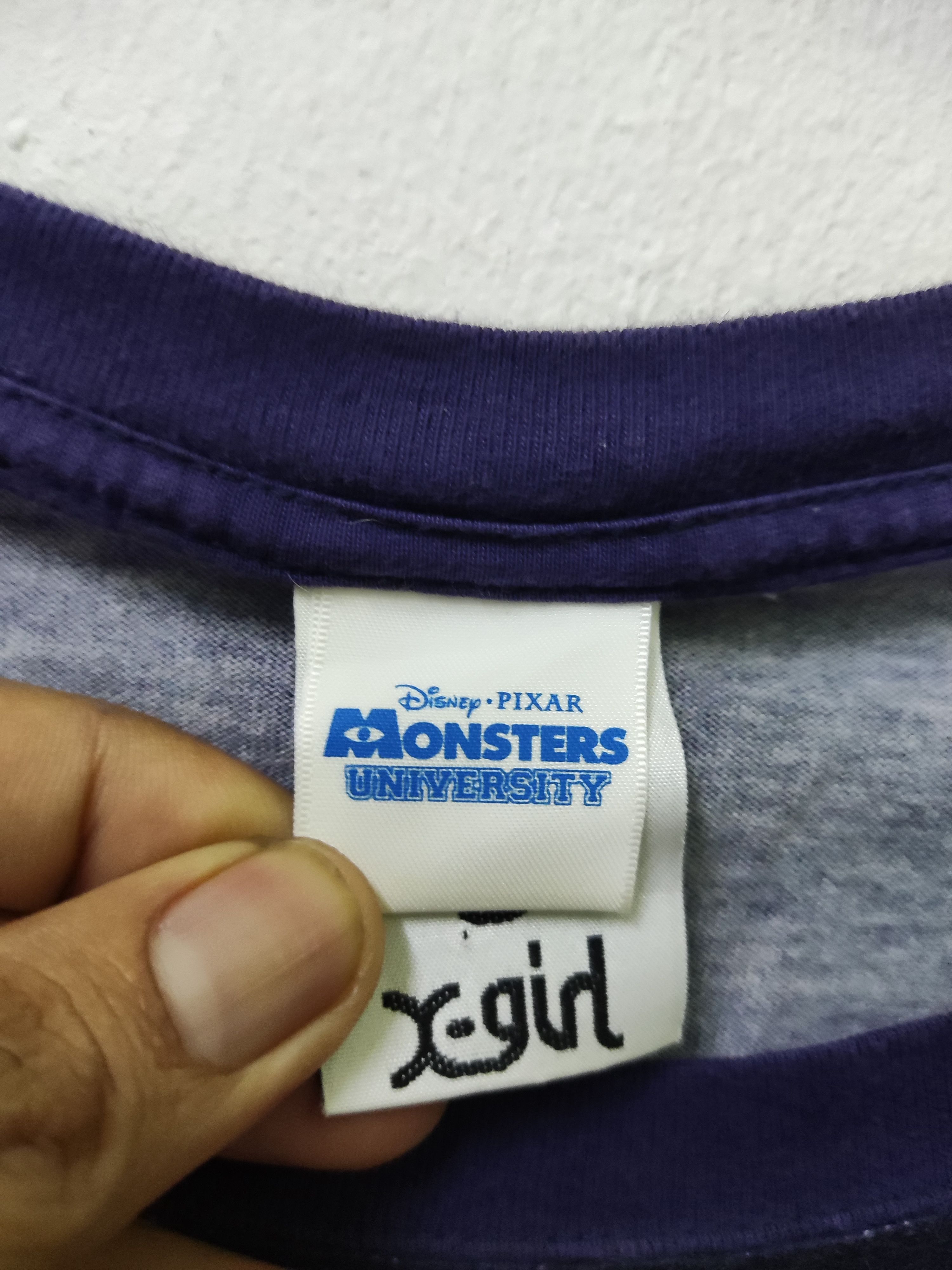 Japanese Brand × Universal Studios × X-Girl X-girl x Monster University Movie T shirt Size M / US 6-8 / IT 42-44 - 10 Thumbnail