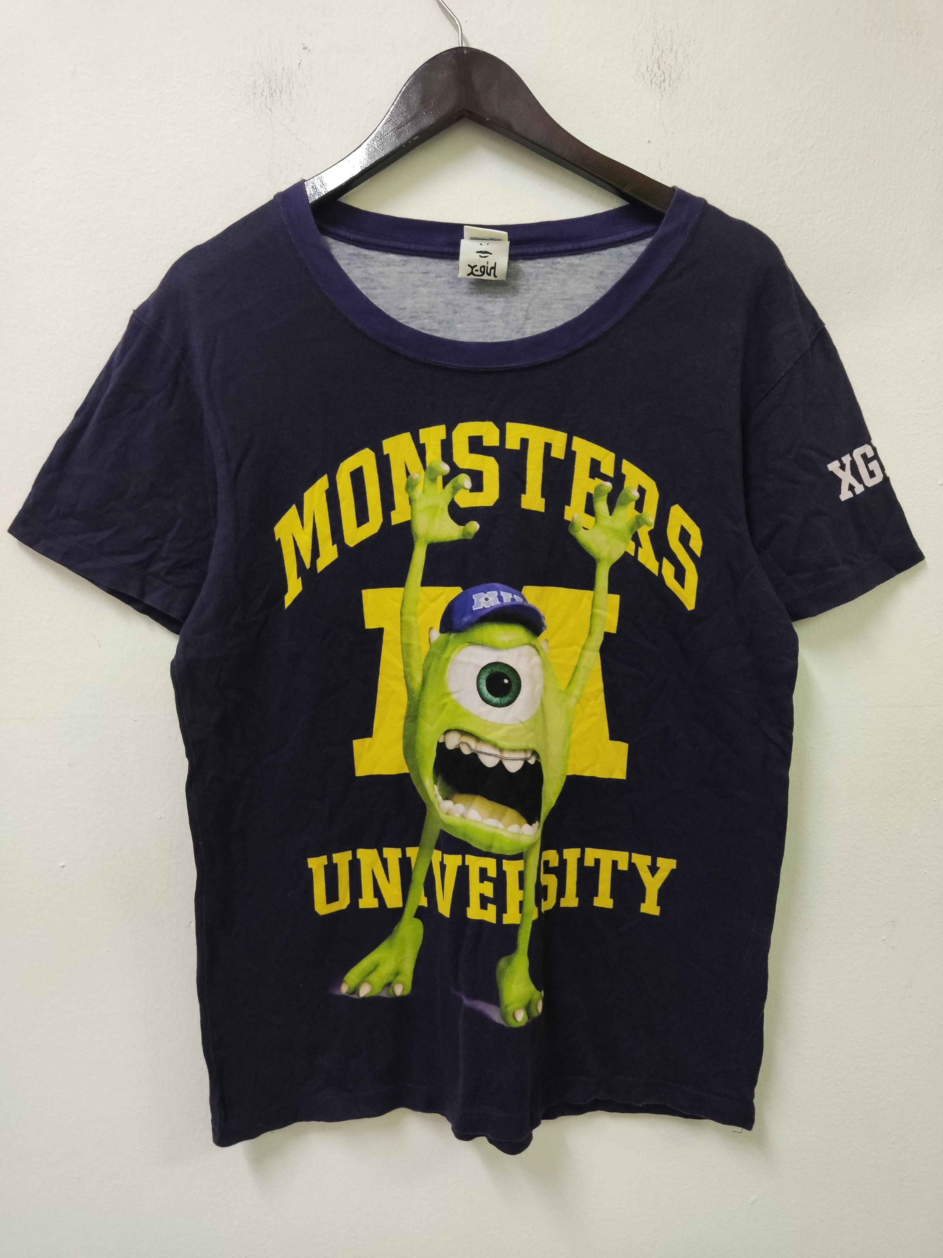 Japanese Brand × Universal Studios × X-Girl X-girl x Monster University Movie T shirt Size M / US 6-8 / IT 42-44 - 1 Thumbnail