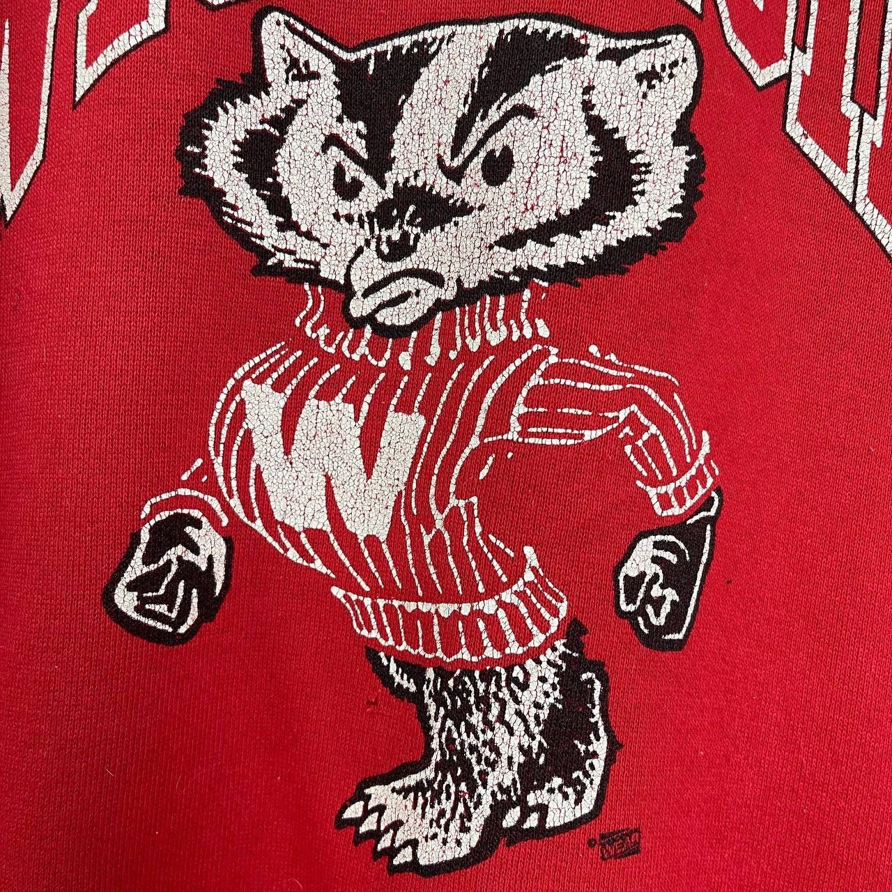 Vintage Vintage90’s 90s University Wisconsin Crewneck Sweatshirt Size US M / EU 48-50 / 2 - 6 Thumbnail
