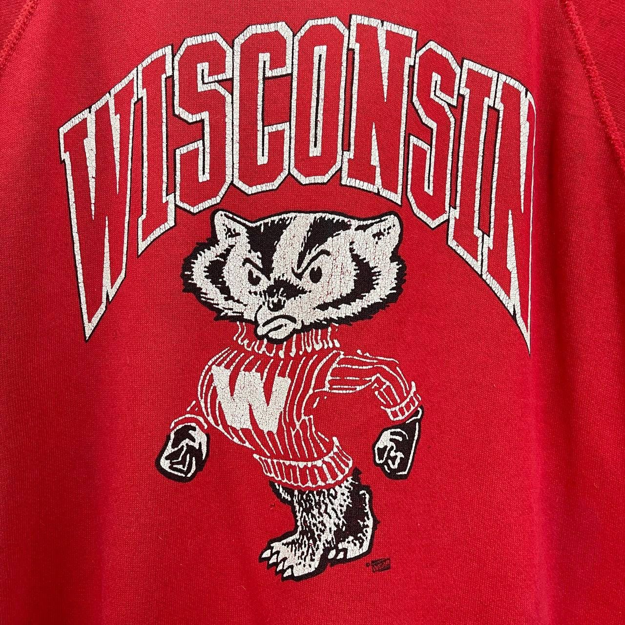 Vintage Vintage90’s 90s University Wisconsin Crewneck Sweatshirt Size US M / EU 48-50 / 2 - 5 Thumbnail