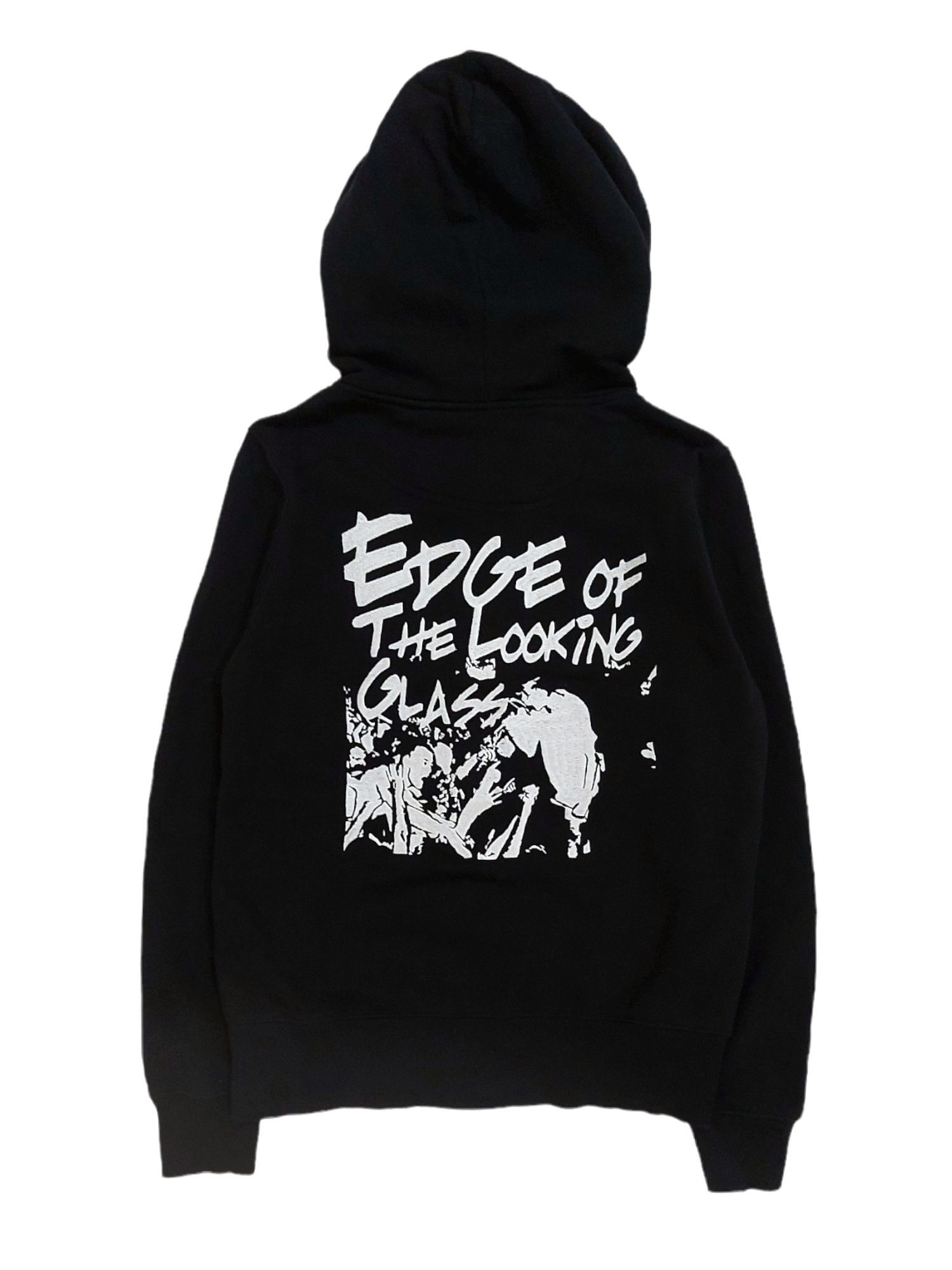 Designer × Kim Jones RARE! KIM JONES x G.U "EDGE OF THE LOOKING GLASS" HOODIE Size M / US 6-8 / IT 42-44 - 1 Thumbnail