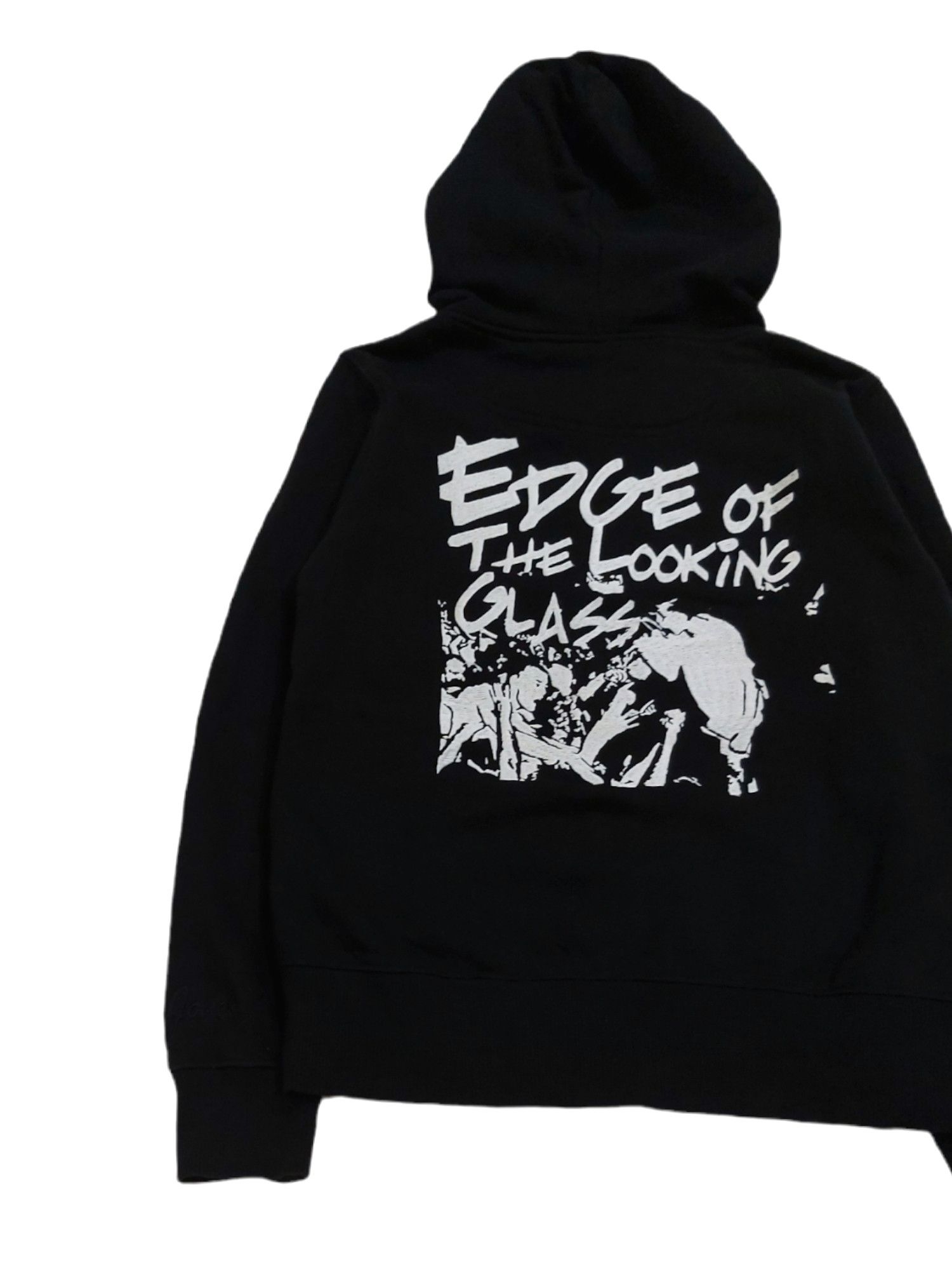 Designer × Kim Jones RARE! KIM JONES x G.U "EDGE OF THE LOOKING GLASS" HOODIE Size M / US 6-8 / IT 42-44 - 4 Thumbnail