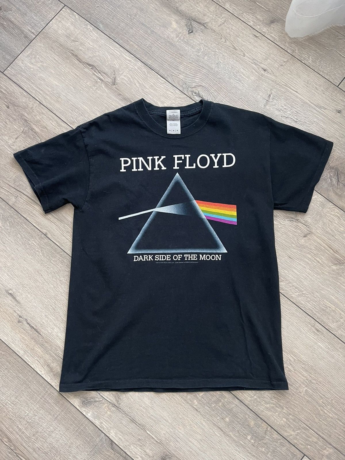 PINK FLOYD Pink Floyd Band T-Shirt, Men's XXL cotton black type Vintage Second Hand