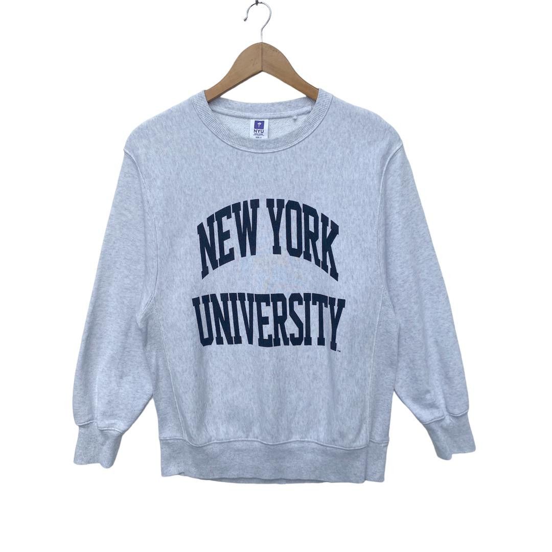 NEW YORK UNIVERSITY SWEATSHIRT SMALL MEDIUM SIZE PULLOVER