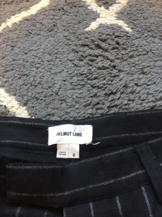 Helmut Lang Helmut Lang Pinstripe Trousers Size US 32 / EU 48 - 2 Preview