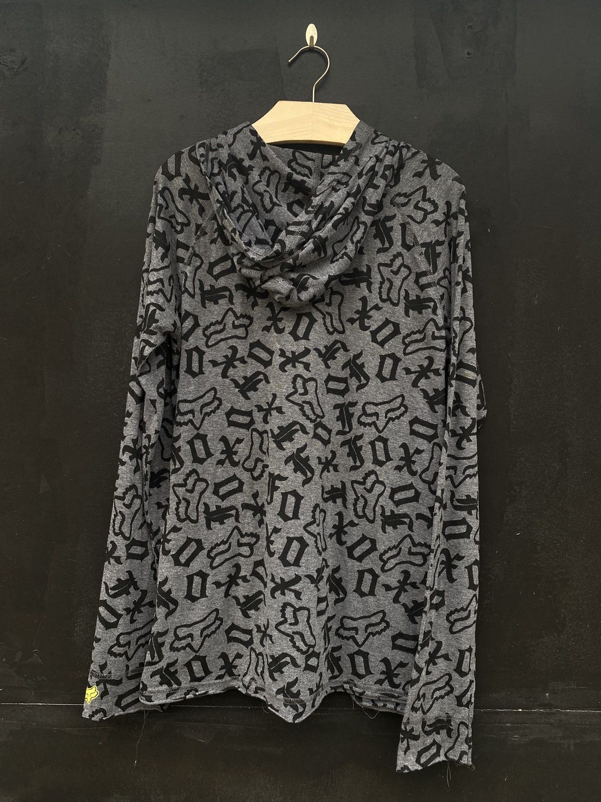 Fox Racing × Vintage Vtg Fox Racing Fullprint Hoodie Size US M / EU 48-50 / 2 - 2 Thumbnail