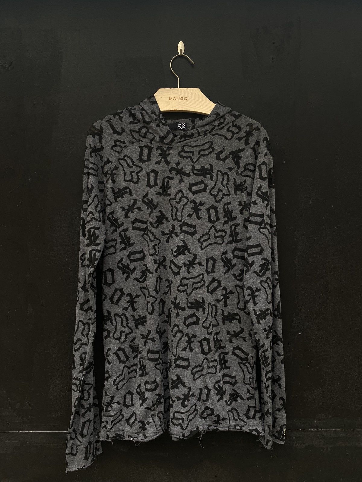 Fox Racing × Vintage Vtg Fox Racing Fullprint Hoodie Size US M / EU 48-50 / 2 - 1 Thumbnail