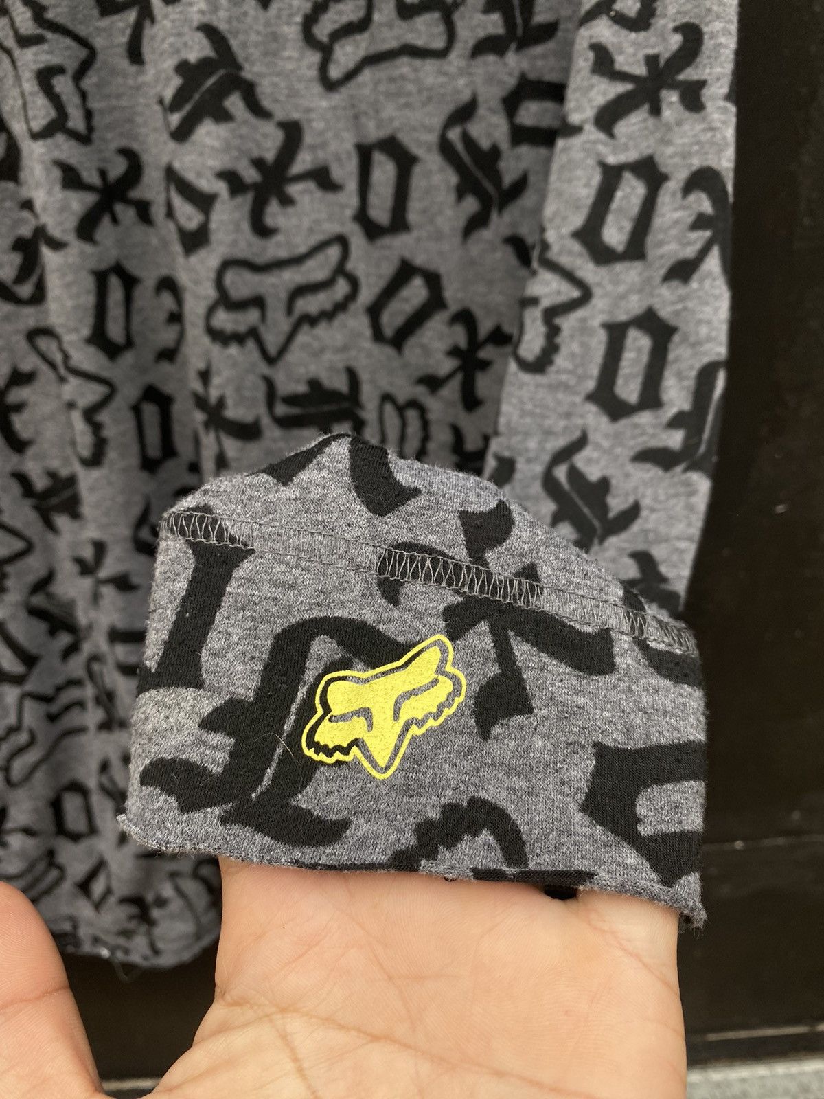 Fox Racing × Vintage Vtg Fox Racing Fullprint Hoodie Size US M / EU 48-50 / 2 - 4 Thumbnail