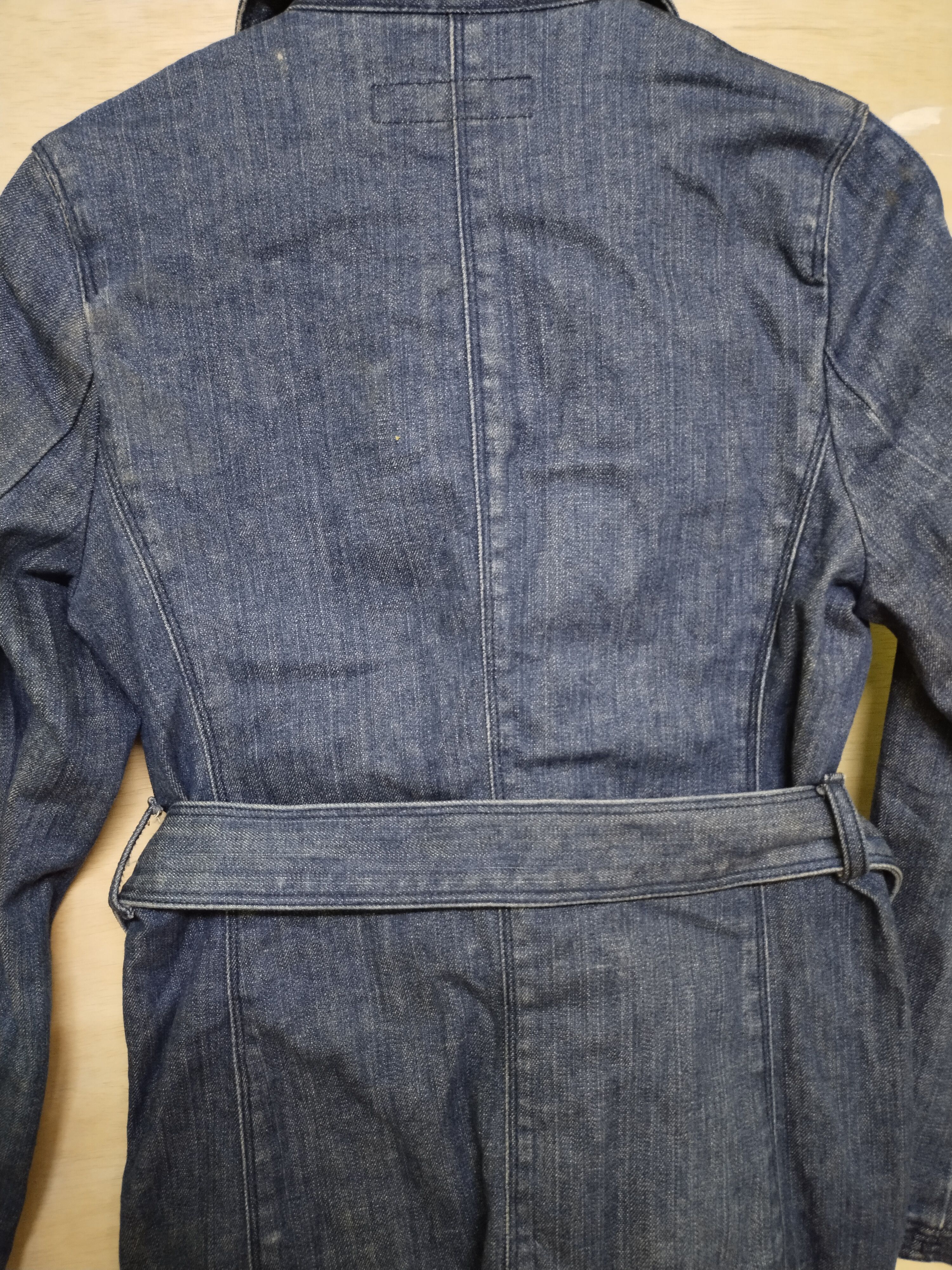 Japanese Brand × Y's × Yohji Yamamoto VTG Ined Denim Jacket Size S / US 4 / IT 40 - 7 Thumbnail