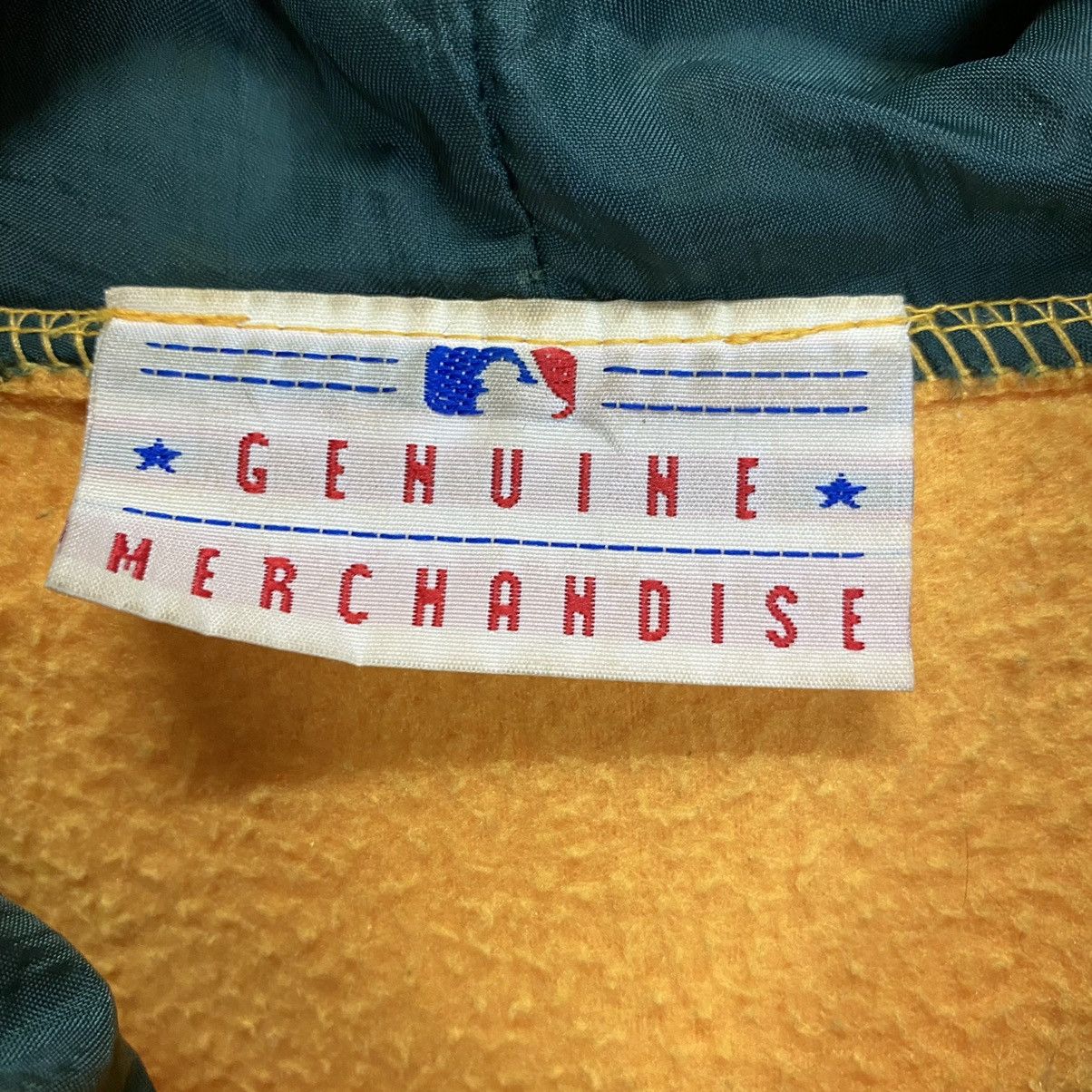 MLB Vintage MLB Oakland Athletics fleece zipper hoodie Size US L / EU 52-54 / 3 - 10 Thumbnail