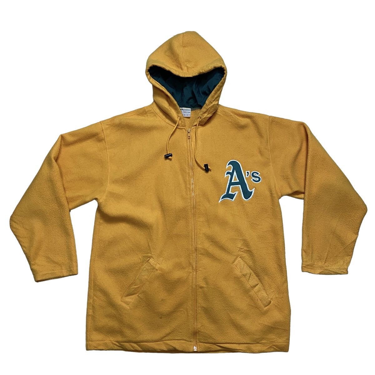 MLB Vintage MLB Oakland Athletics fleece zipper hoodie Size US L / EU 52-54 / 3 - 5 Thumbnail
