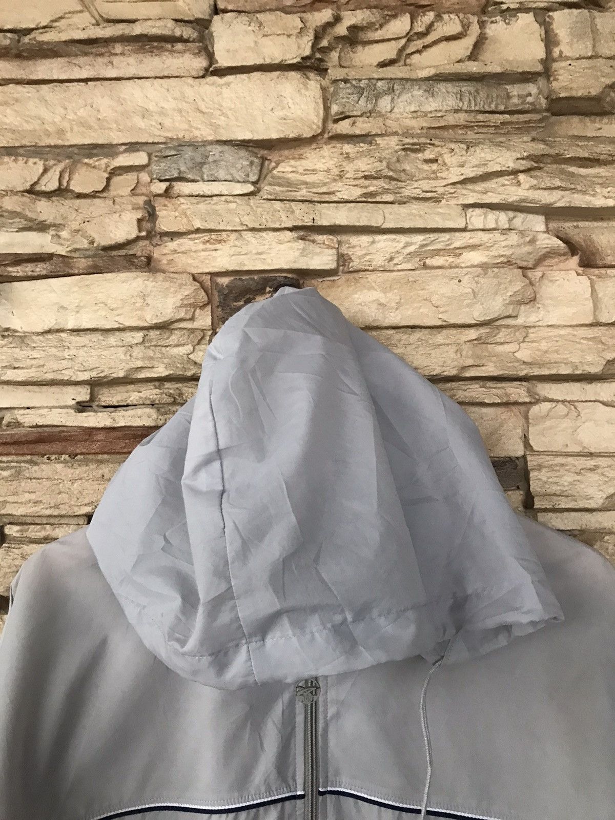 Asics Vintage Jaspo Asics Windbreaker Hoodies Size US L / EU 52-54 / 3 - 3 Thumbnail