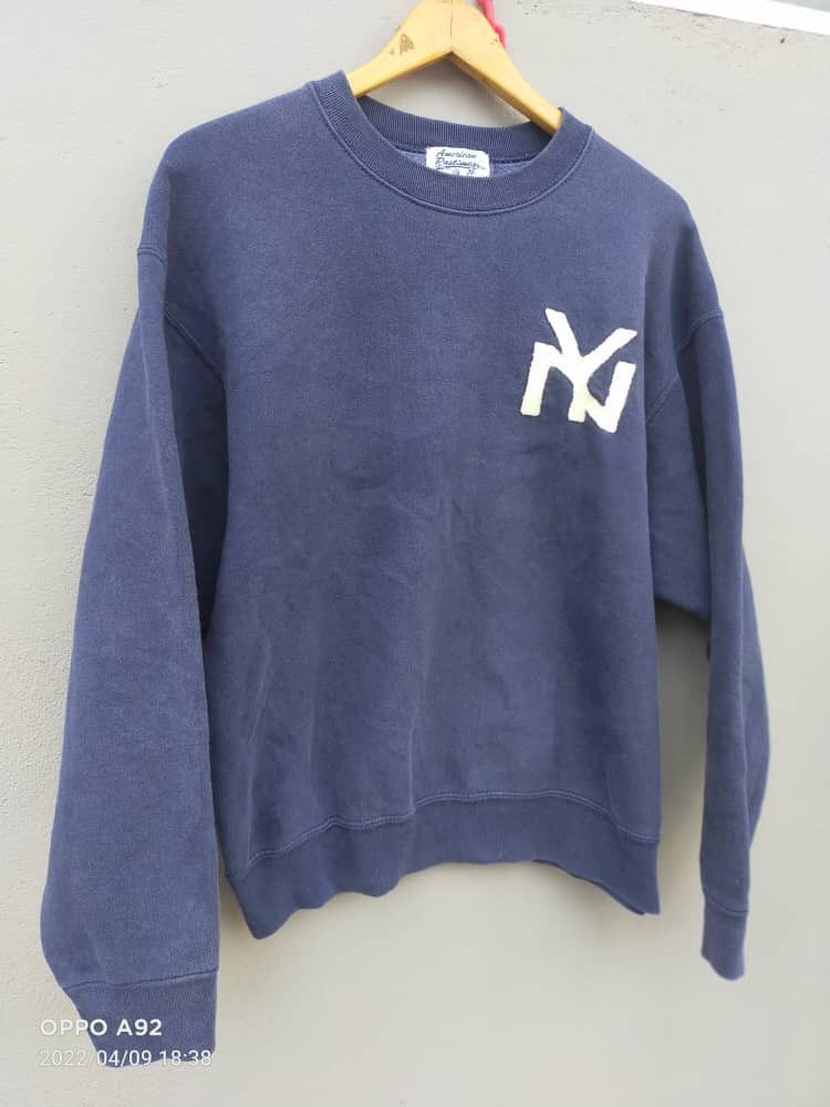 New York Yankees Vintage New York Yankees Sweatshirt Size US L / EU 52-54 / 3 - 3 Thumbnail