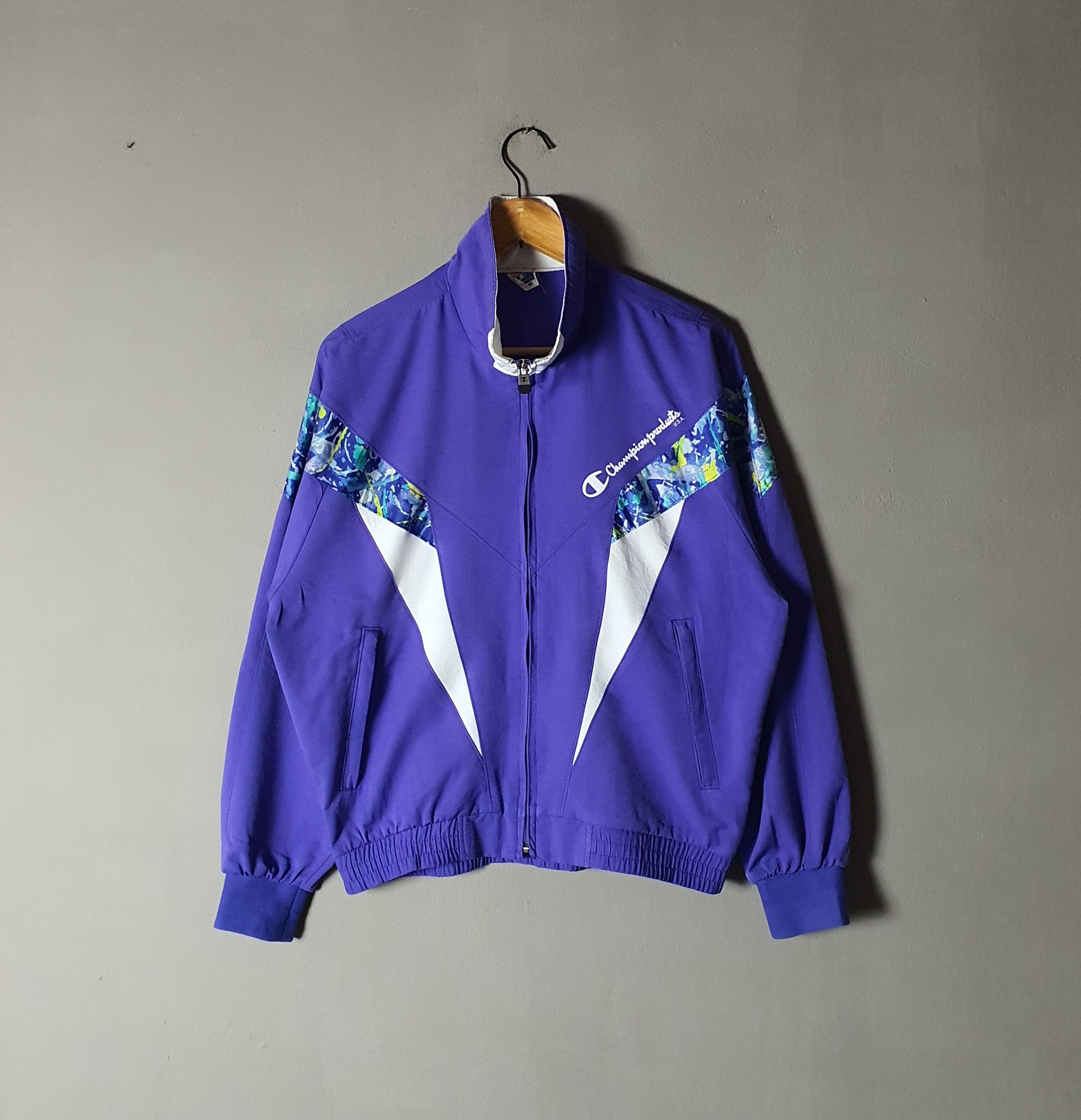 CHAMPION 1990s Light windbreaker sweater Small-Medium