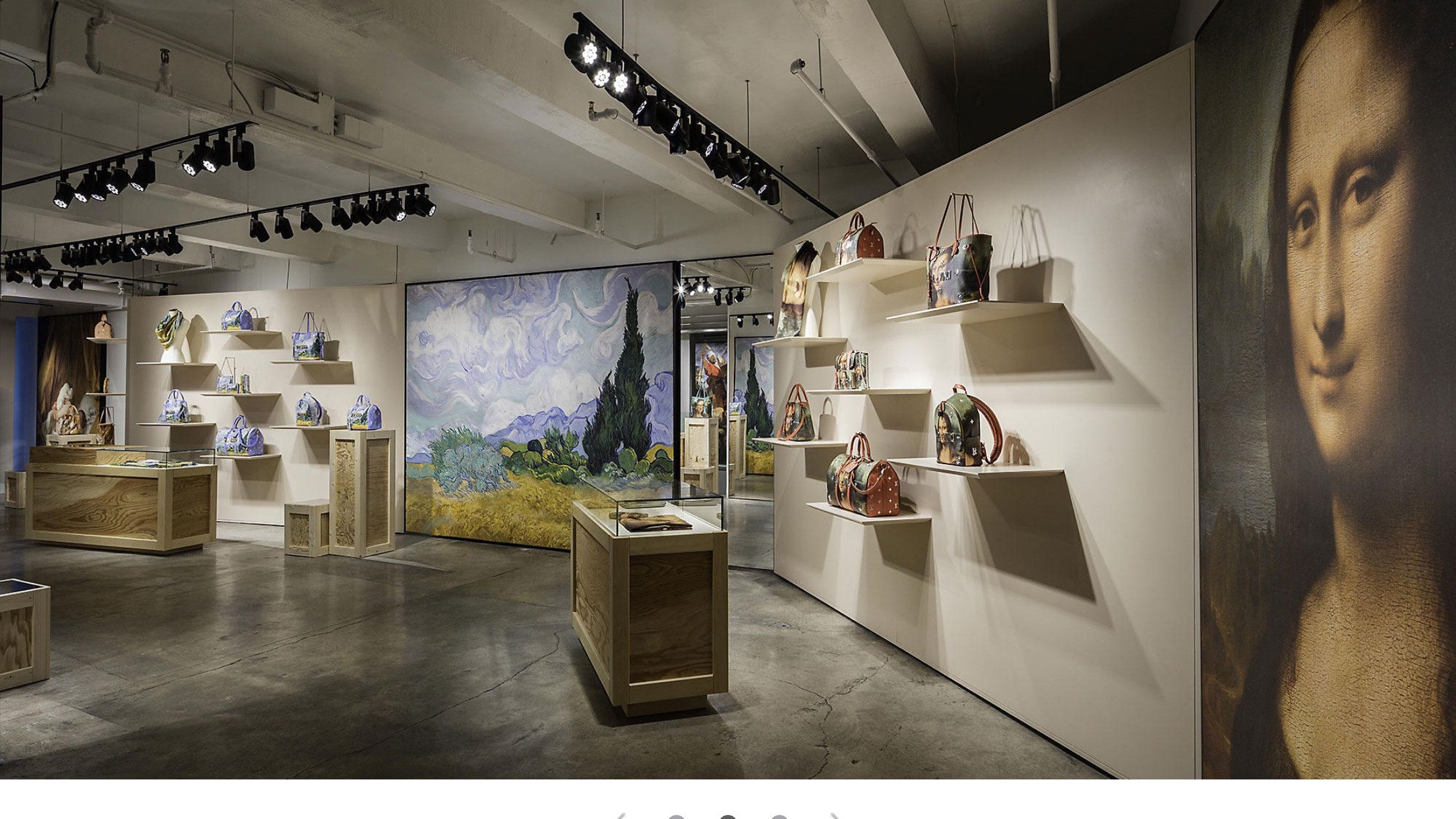 Louis Vuitton LOUIS VUITTON x JEFF KOONS × VAN GOGH MONTAIGNE MM Size ONE SIZE - 11 Thumbnail