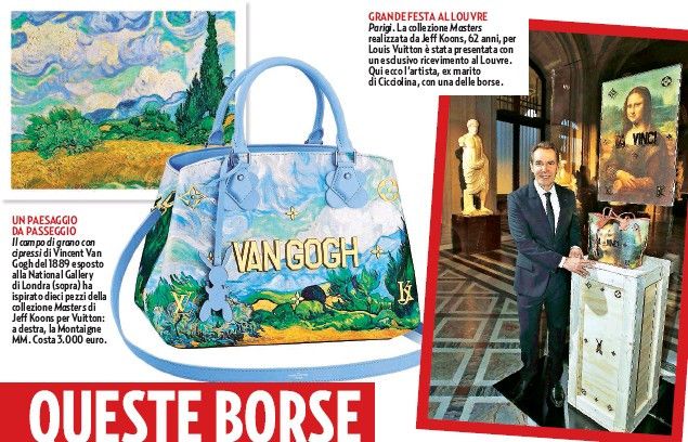 Louis Vuitton LOUIS VUITTON x JEFF KOONS × VAN GOGH MONTAIGNE MM Size ONE SIZE - 15 Thumbnail