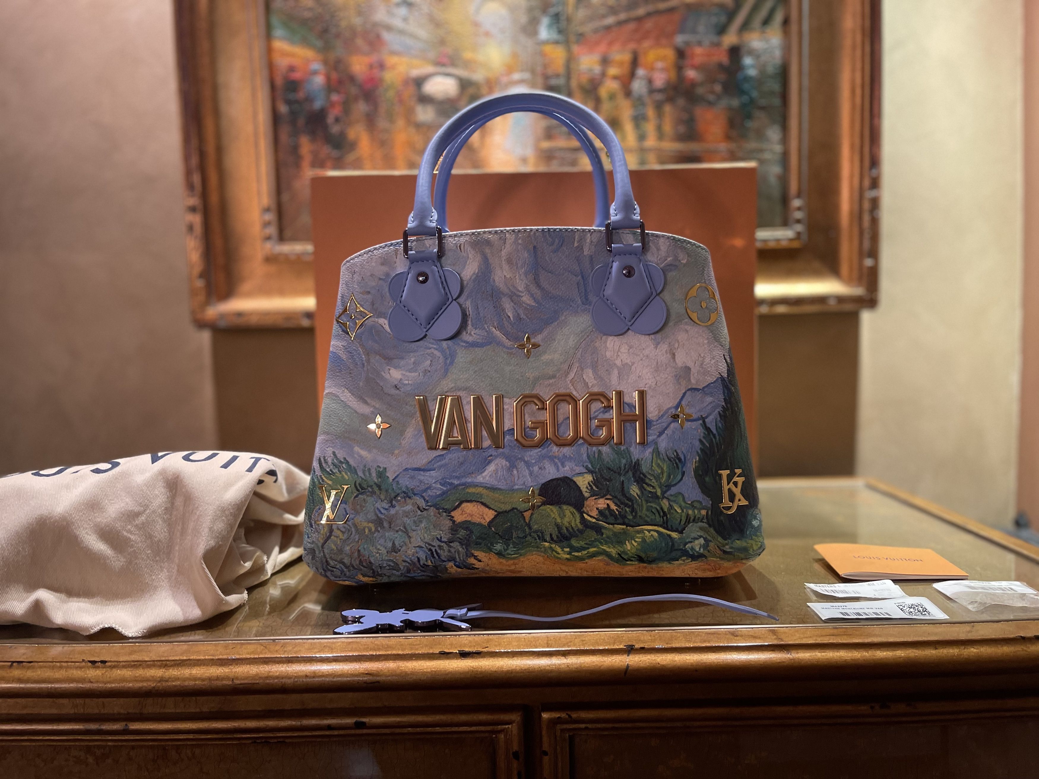Louis Vuitton LOUIS VUITTON x JEFF KOONS × VAN GOGH MONTAIGNE MM Size ONE SIZE - 17 Thumbnail