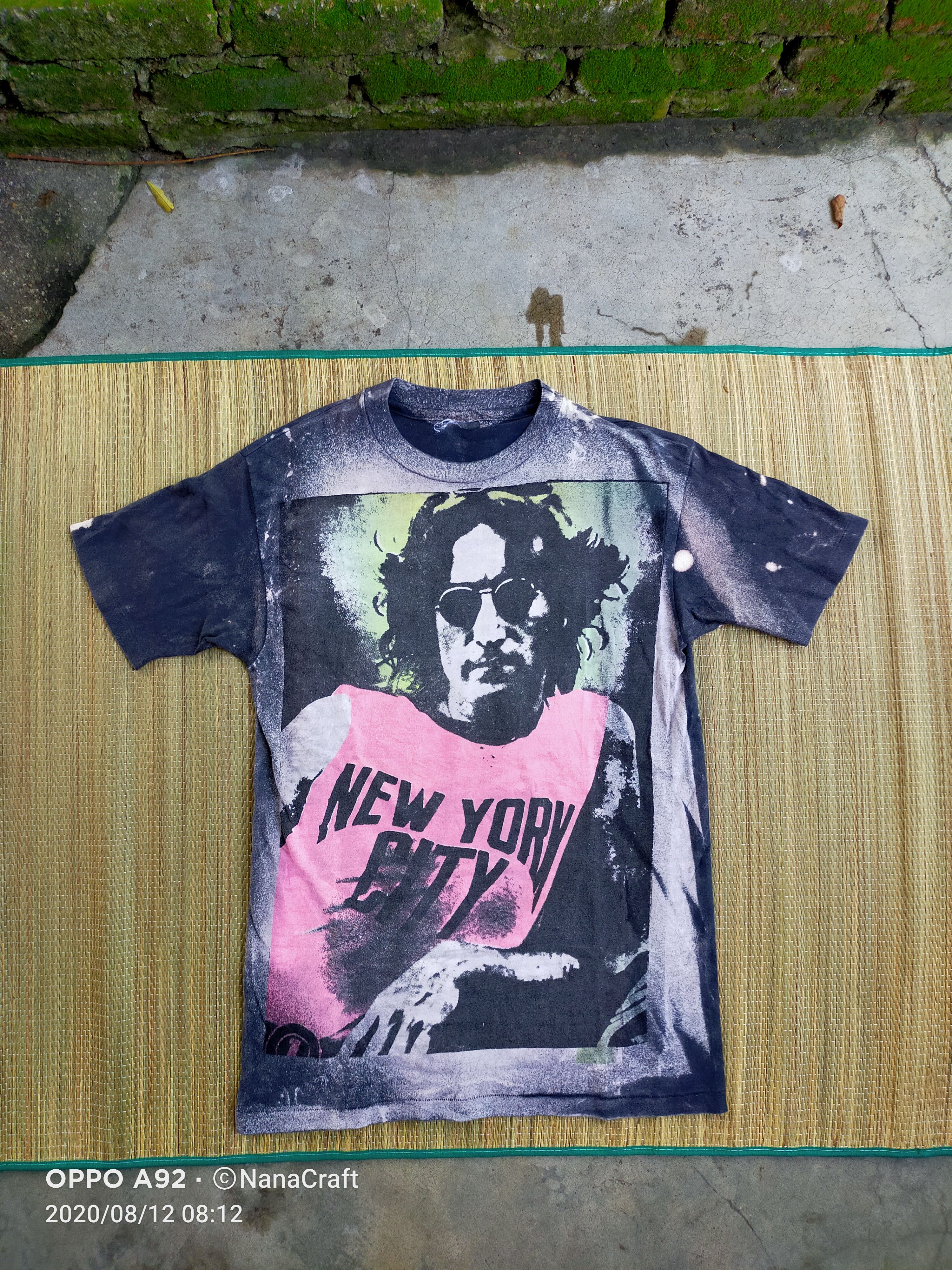 John Lennon Vintage Overprint Band Tee