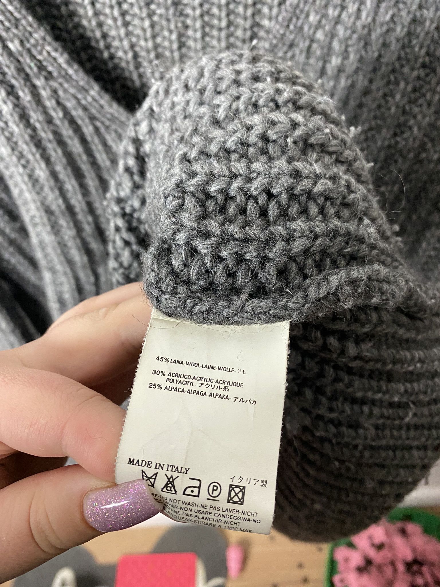 Dsquared2 lana wool alpaca sweater knitwear jumper