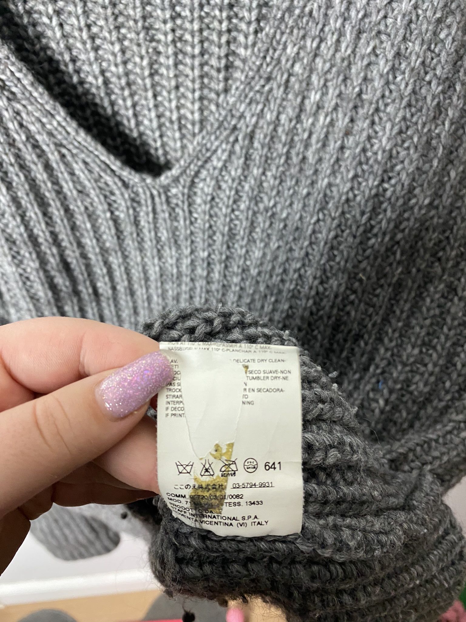 Dsquared2 lana wool alpaca sweater knitwear jumper