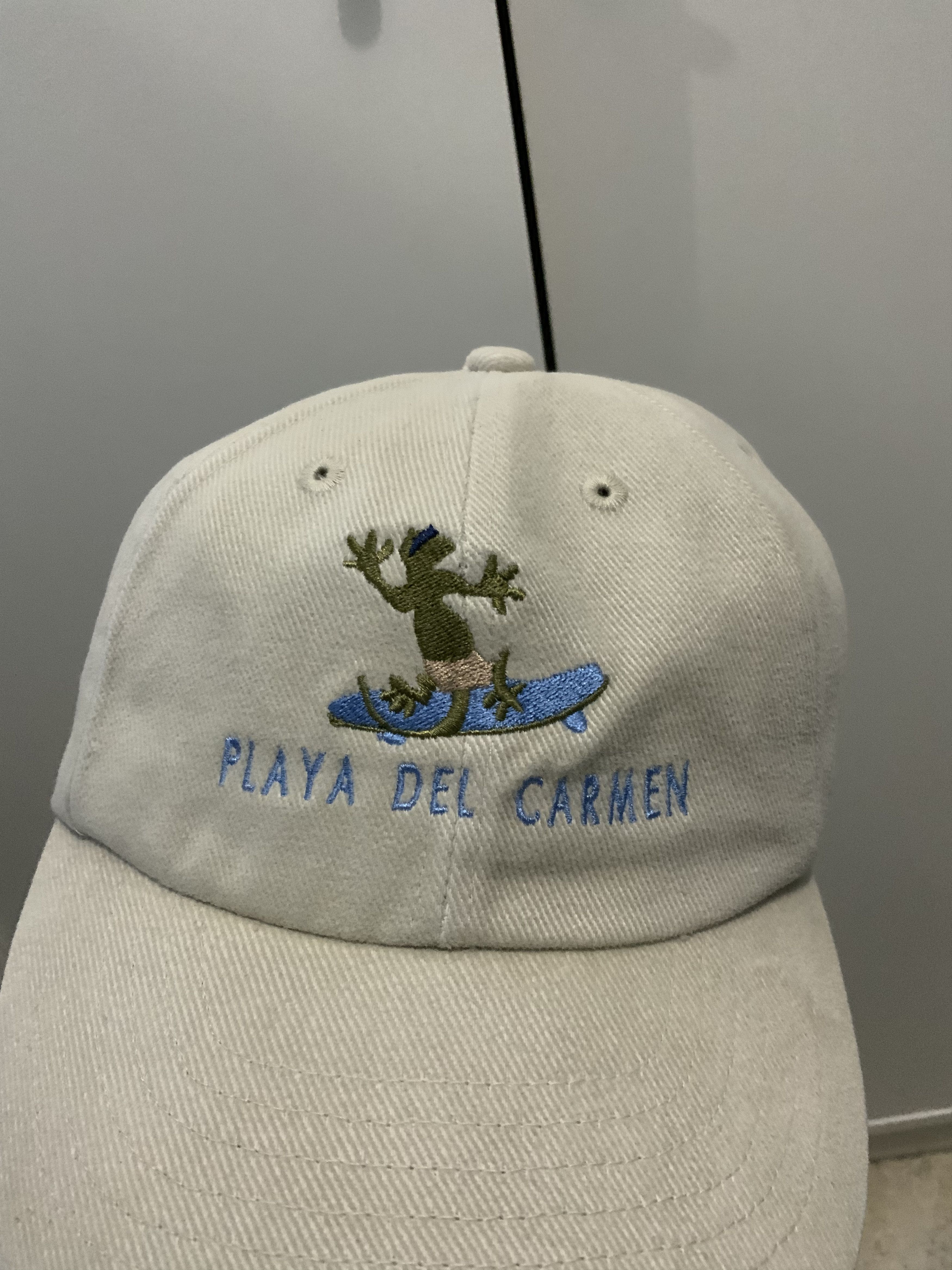 Vintage Vintage Spellout Playa Del Carmen Hat Cap Size ONE SIZE - 14 Thumbnail