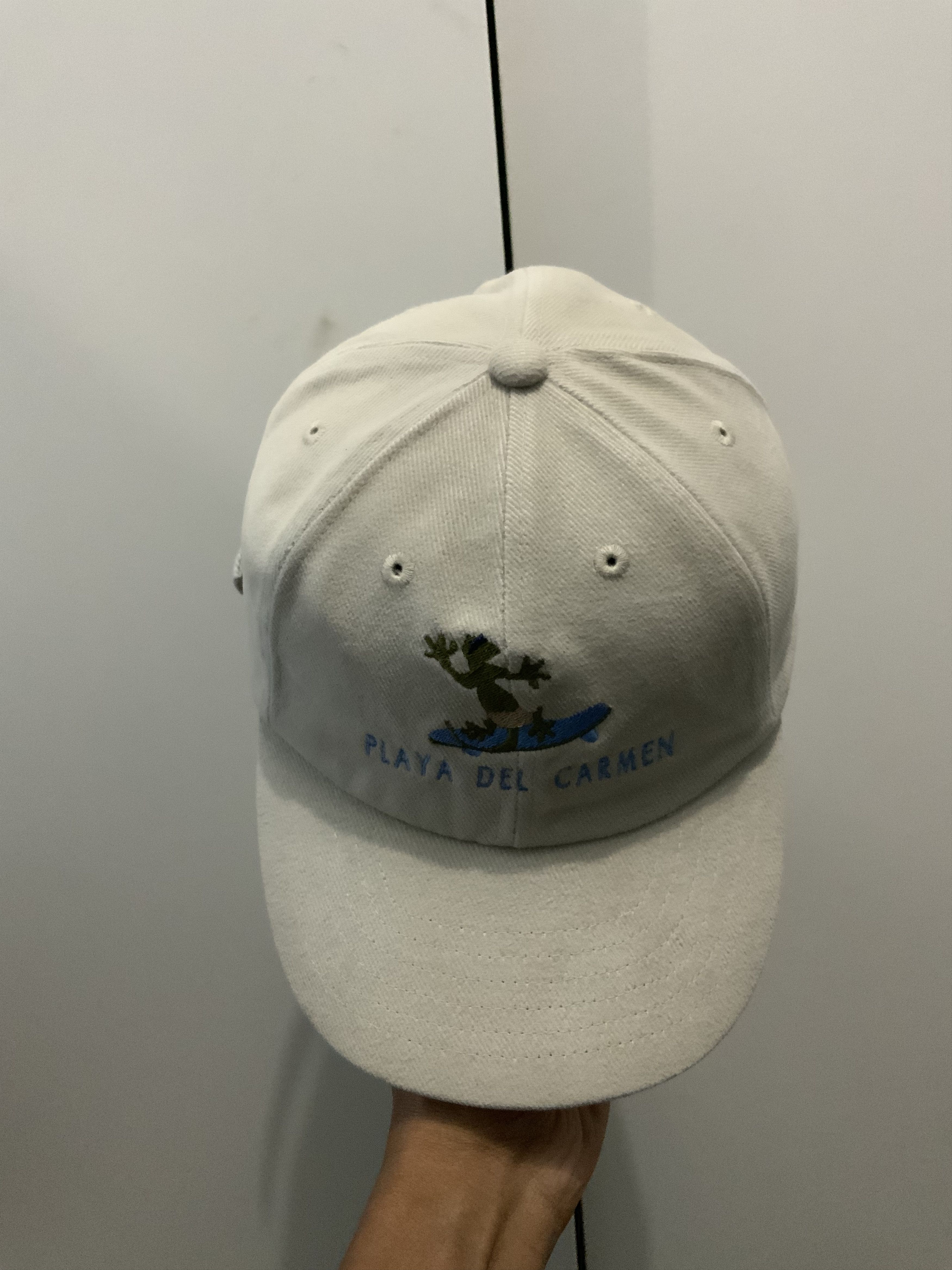 Vintage Vintage Spellout Playa Del Carmen Hat Cap Size ONE SIZE - 6 Thumbnail