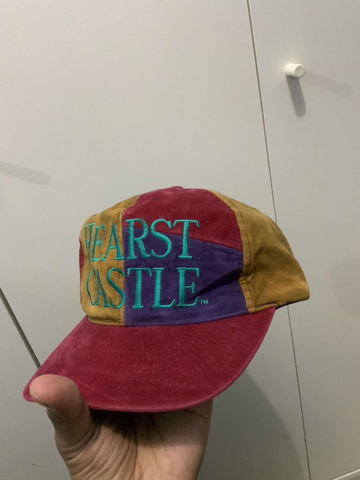 Vintage Vintage Hearst Castle Patchwork Hat Cap Size ONE SIZE - 12 Thumbnail