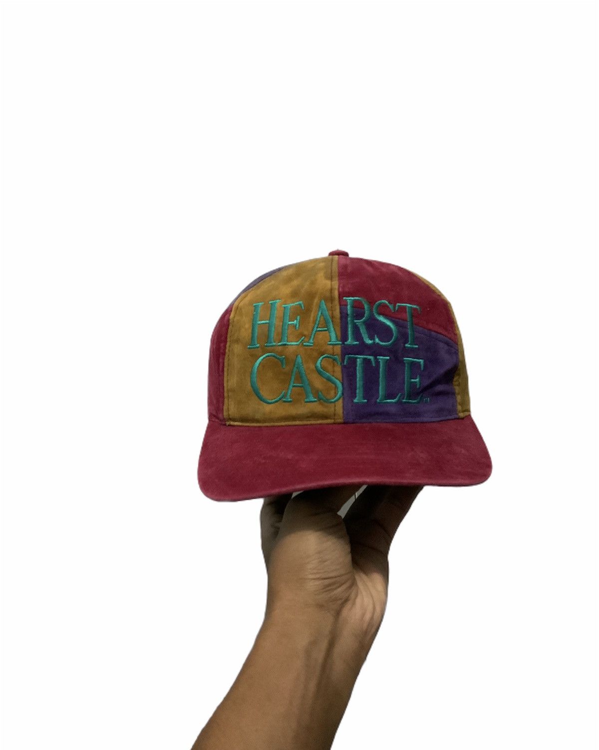 Vintage Vintage Hearst Castle Patchwork Hat Cap Size ONE SIZE - 1 Thumbnail