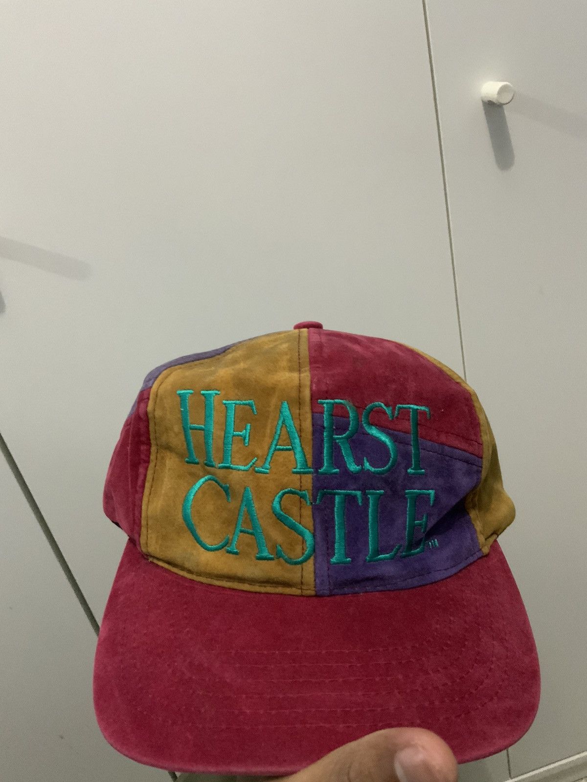 Vintage Vintage Hearst Castle Patchwork Hat Cap Size ONE SIZE - 13 Thumbnail