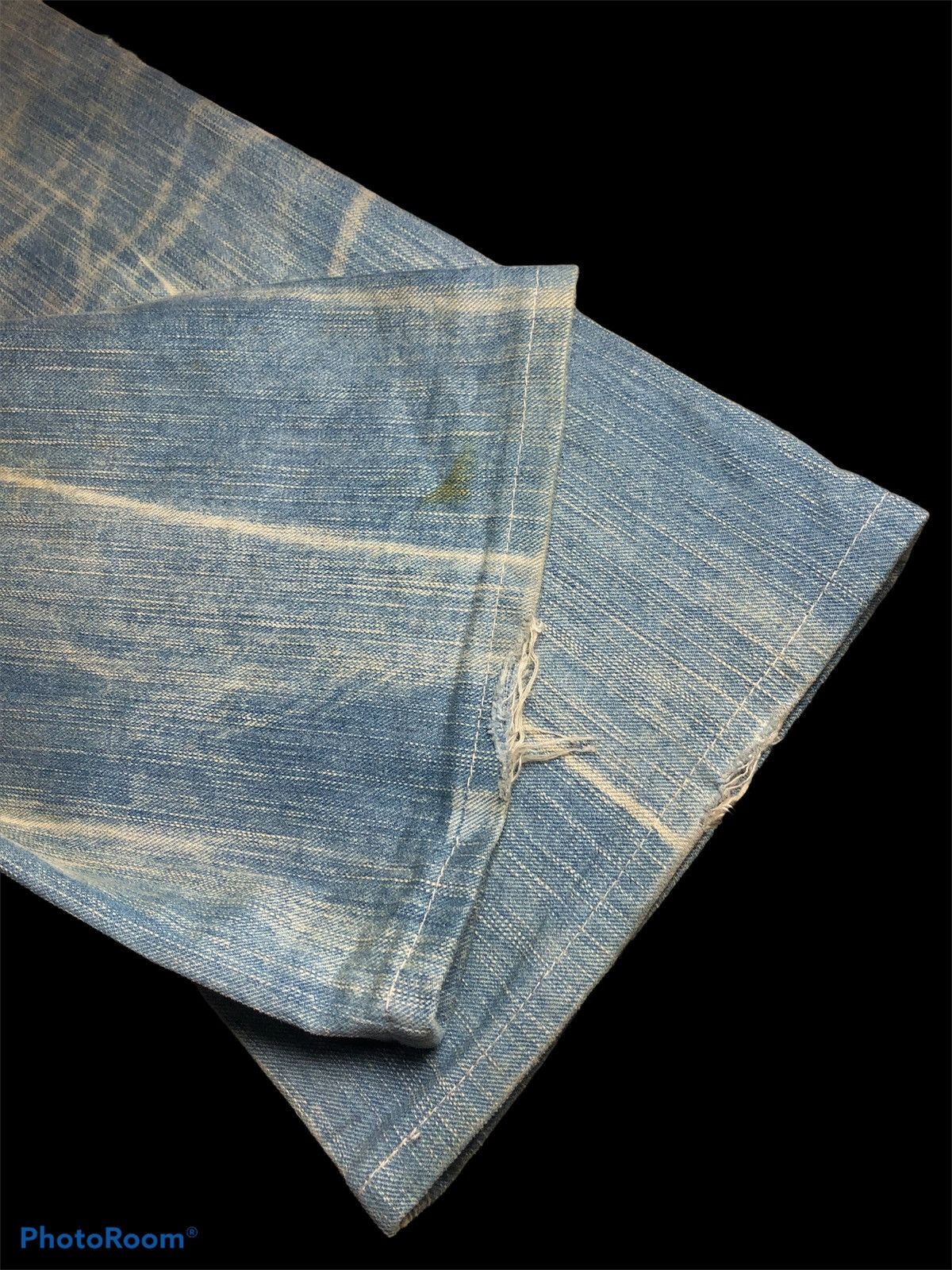 Edwin FLARE⚡️⚡️EDWIN WASHED BLUE DISTRESSED DENIM Size US 36 / EU 52 - 5 Thumbnail