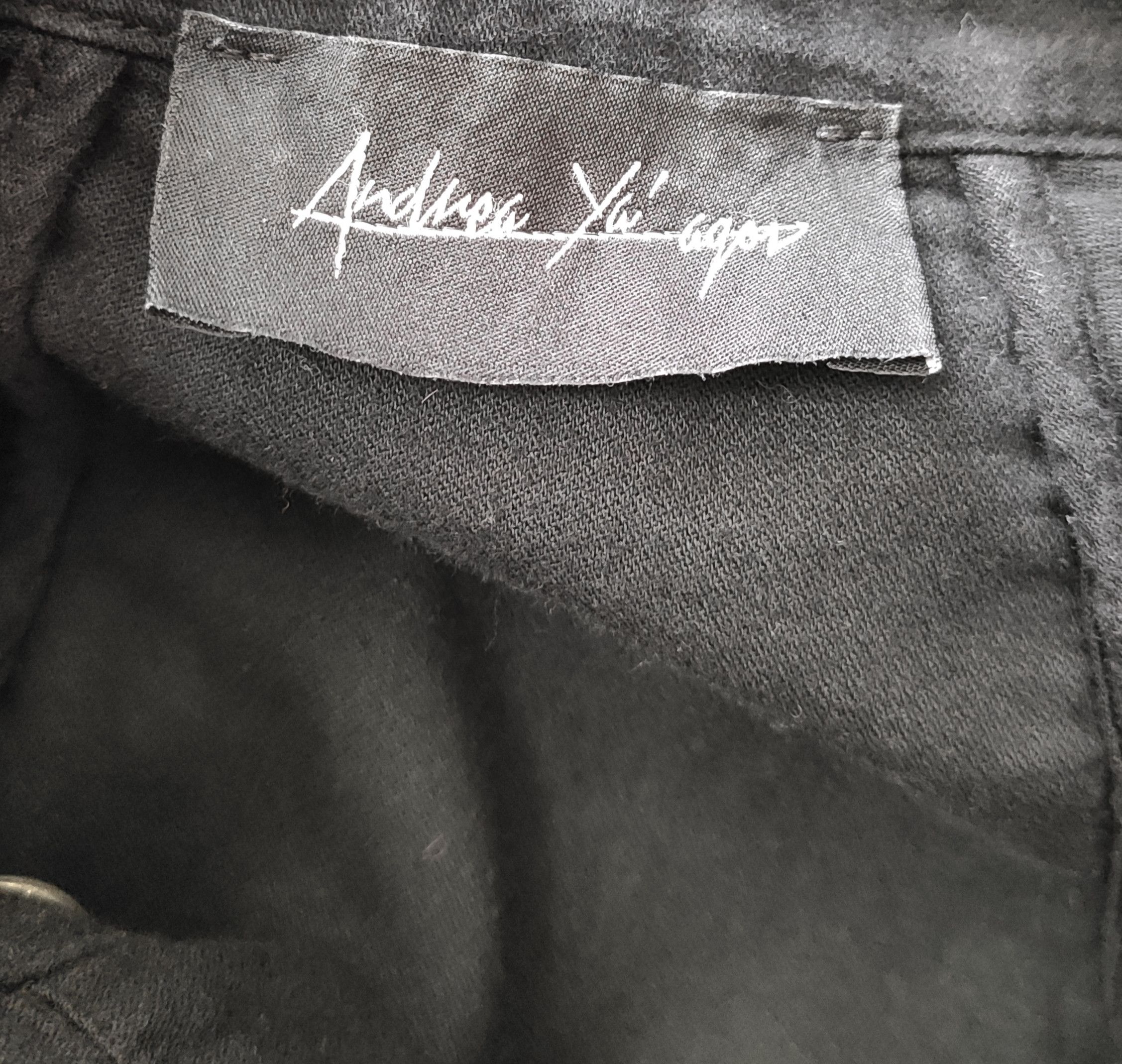 Andrea Ya'aqov Long strap shirt.Like Rick Owens or Helmut Lang Size US L / EU 52-54 / 3 - 7 Thumbnail